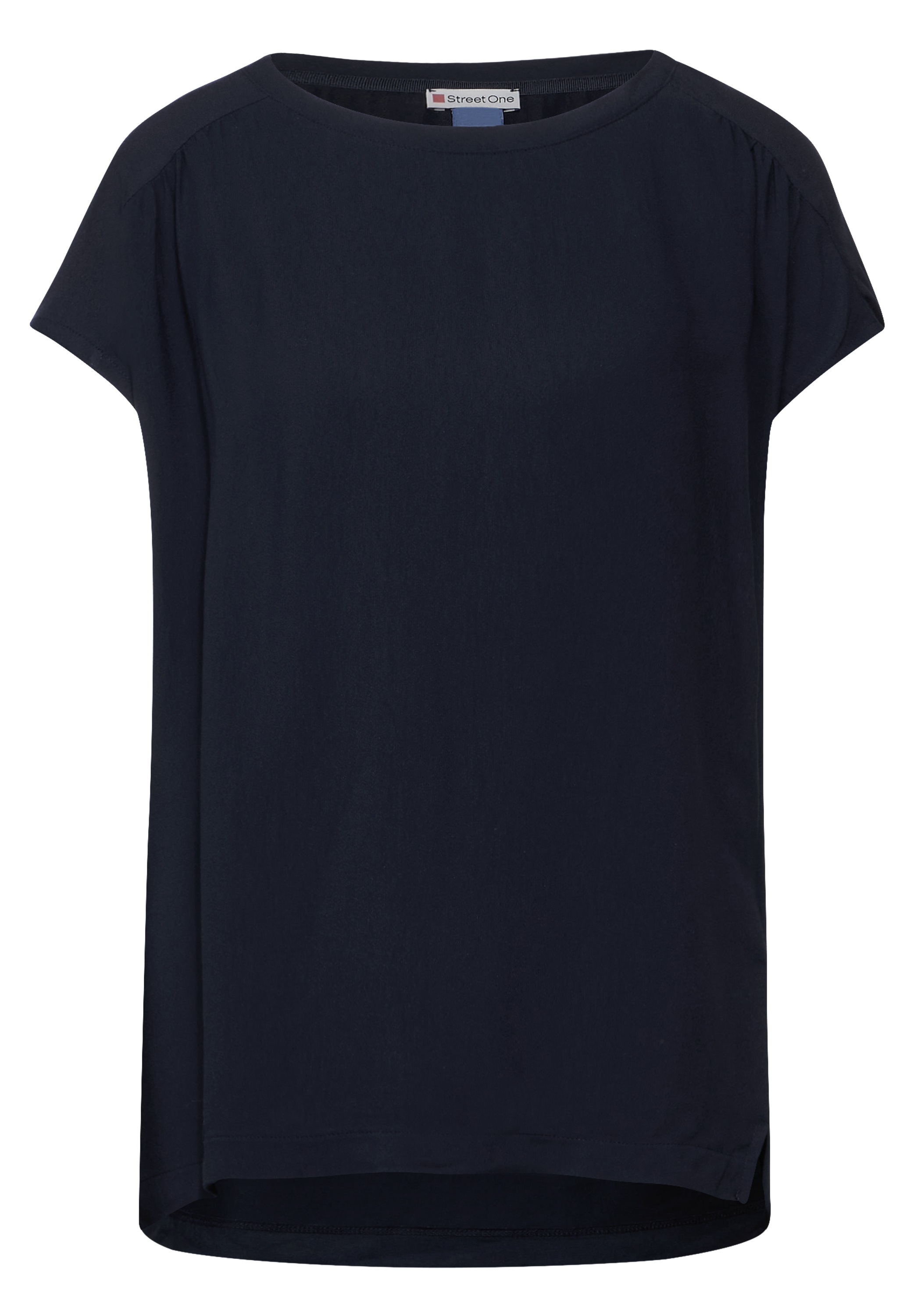 STREET ONE T-Shirt, mit U-Boot-Ausschnitt