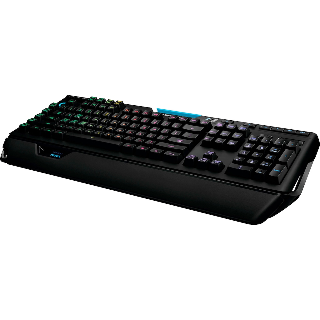 Logitech G Gaming-Tastatur »G910«, (Multimedia-Tasten-Handgelenkauflage-Ziffernblock), inkl. G903 Gaming Maus