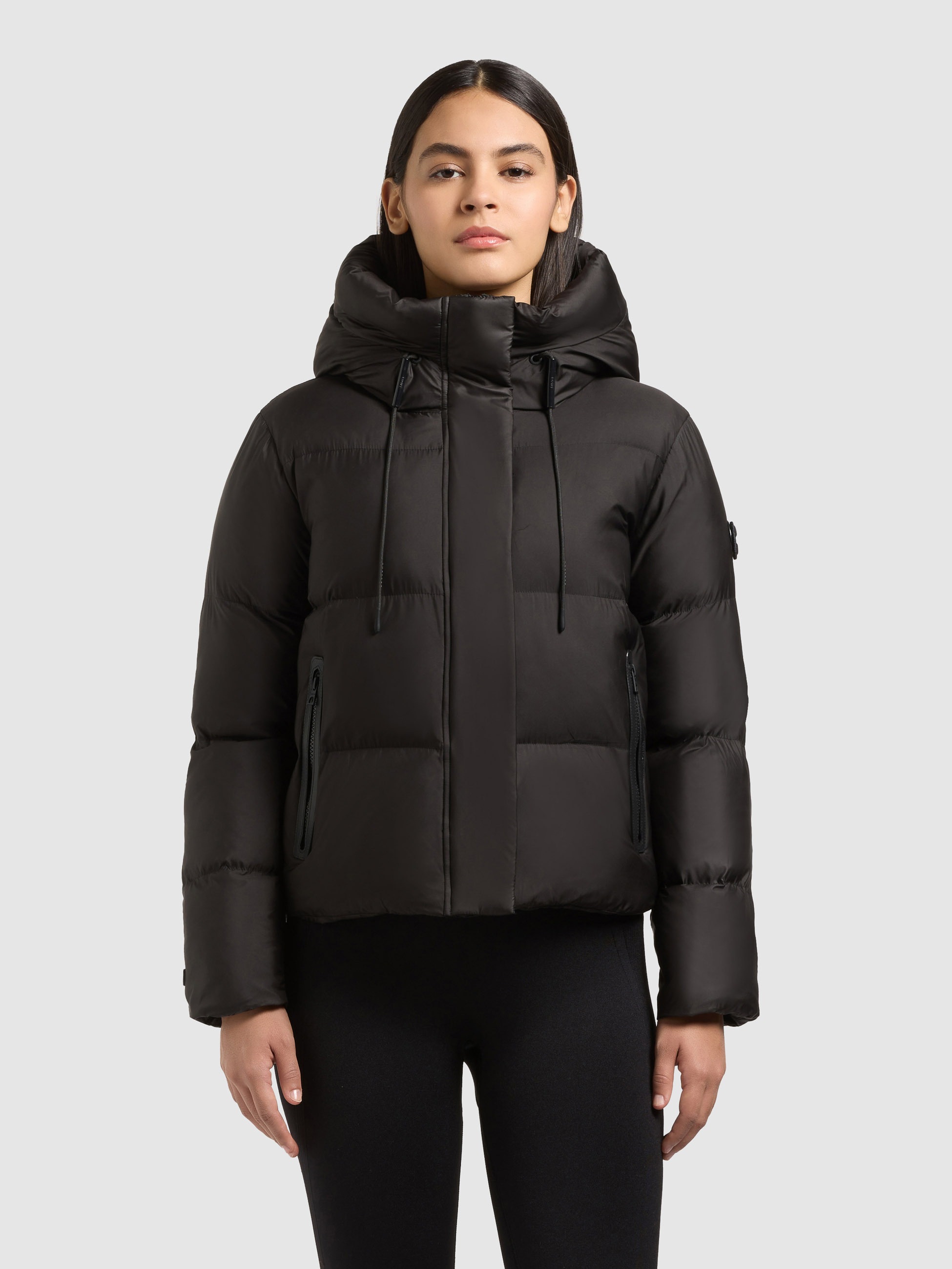 khujo Steppjacke »ENITS2 SHINY« mit Kapuze