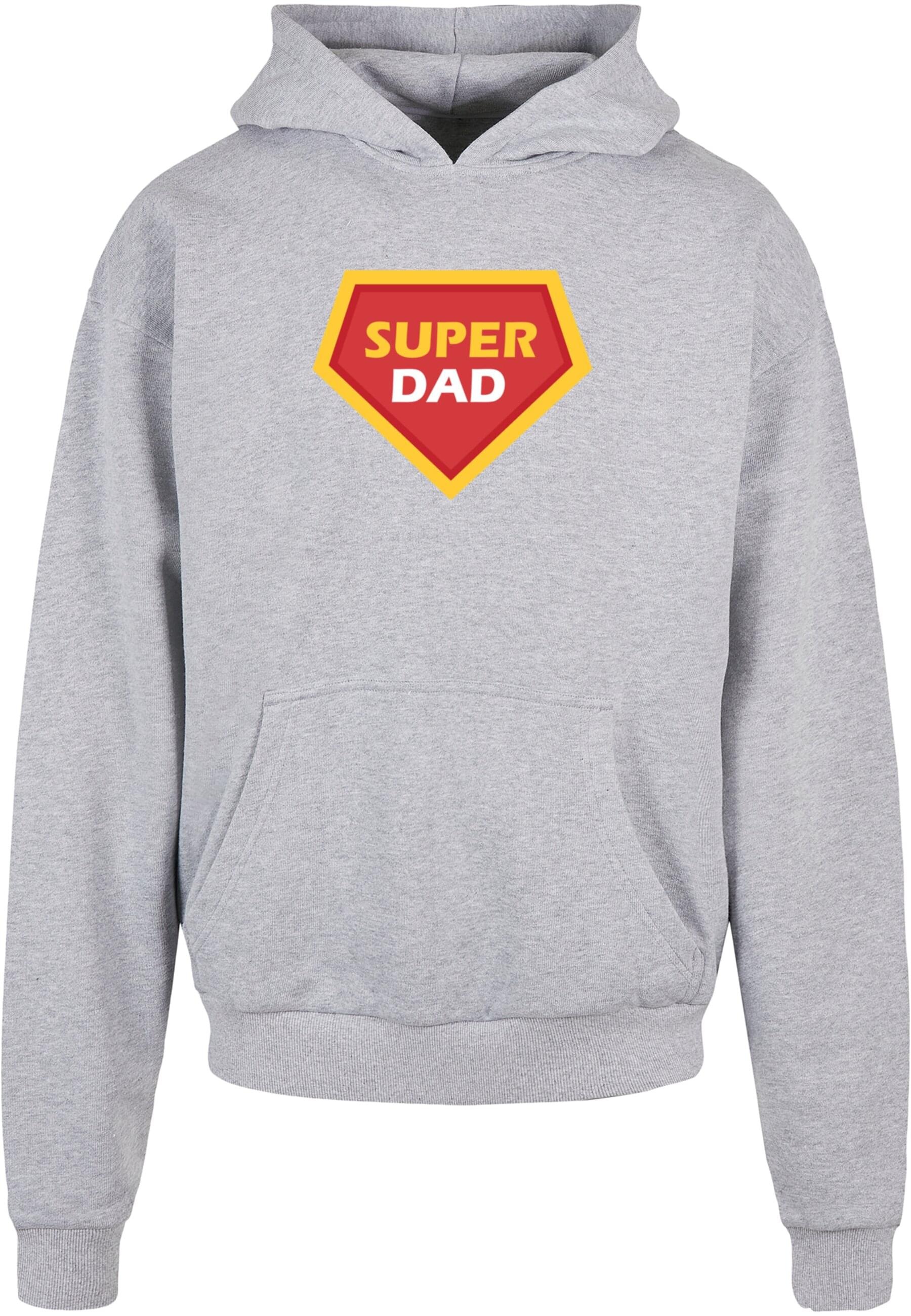 Merchcode Kapuzensweatshirt "Merchcode Herren Fathers Day - Super dad Ultra Heavy Hoody"