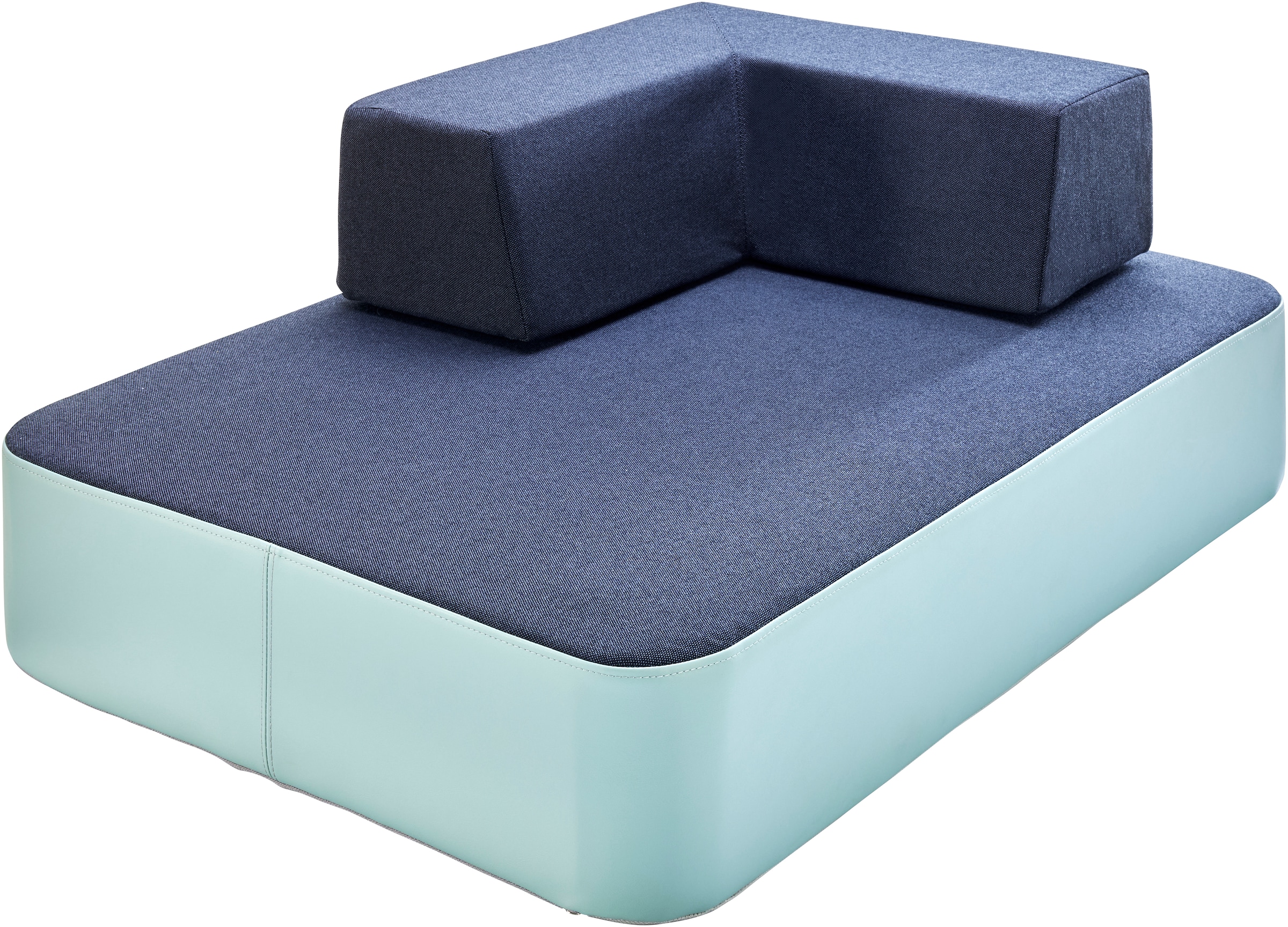 Hipp-Hopp - das Hüpfpolster Weichbodenmatte »Hüpfpolster S und Rückenpolster M Winkel« Made in Germany