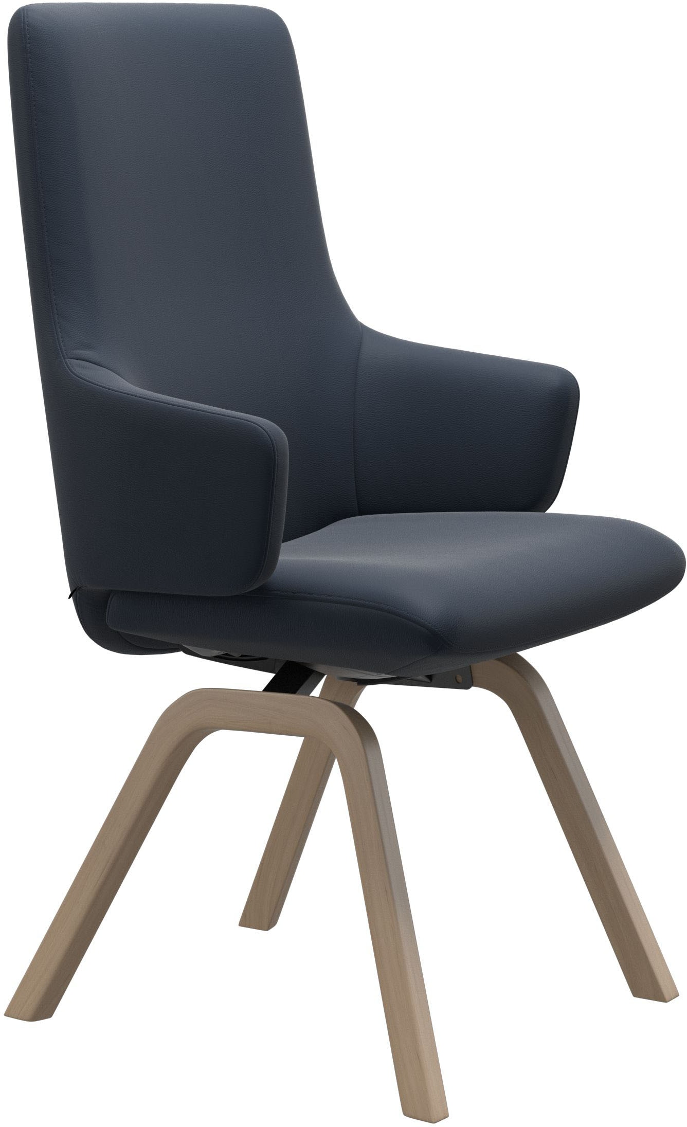 Stressless® Polsterstuhl »Laurel«, Leder PALOMA, High Back mit Armlehne, Größe L, schräggestellte Beine in Walnuss