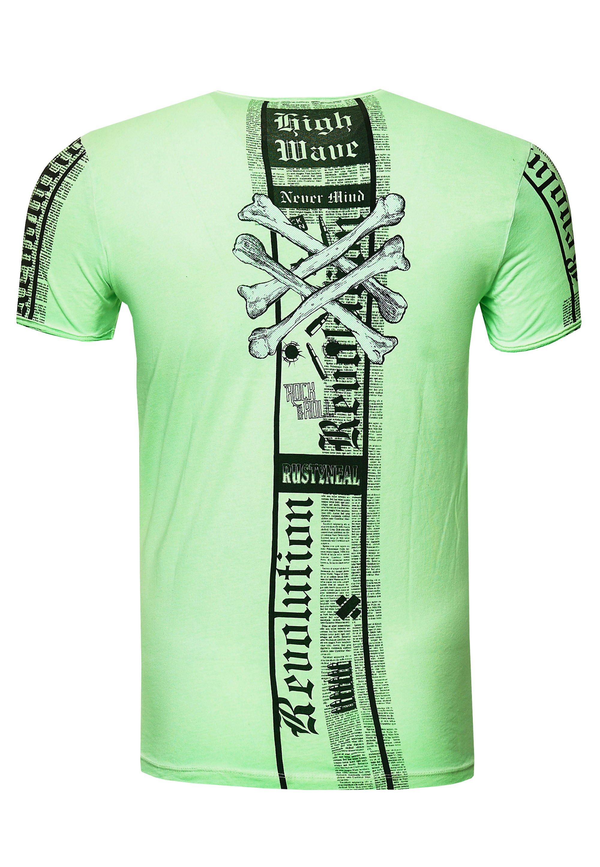Rusty Neal T-Shirt, im verwaschenen Look