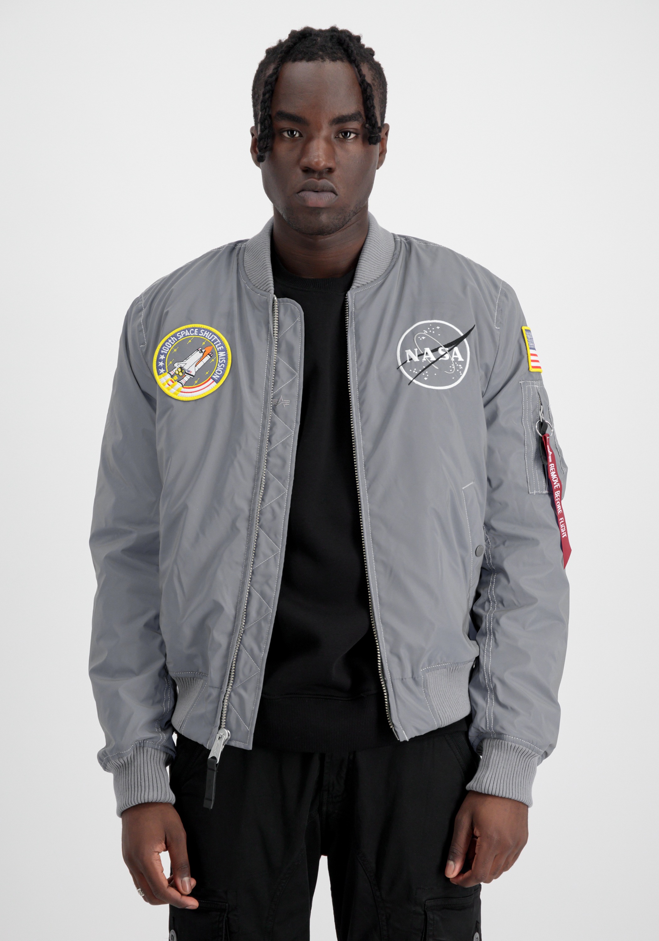 Alpha Industries Bomberjacke »Alpha Industries Men - Bomber Jackets MA-1 NASA Reflective«