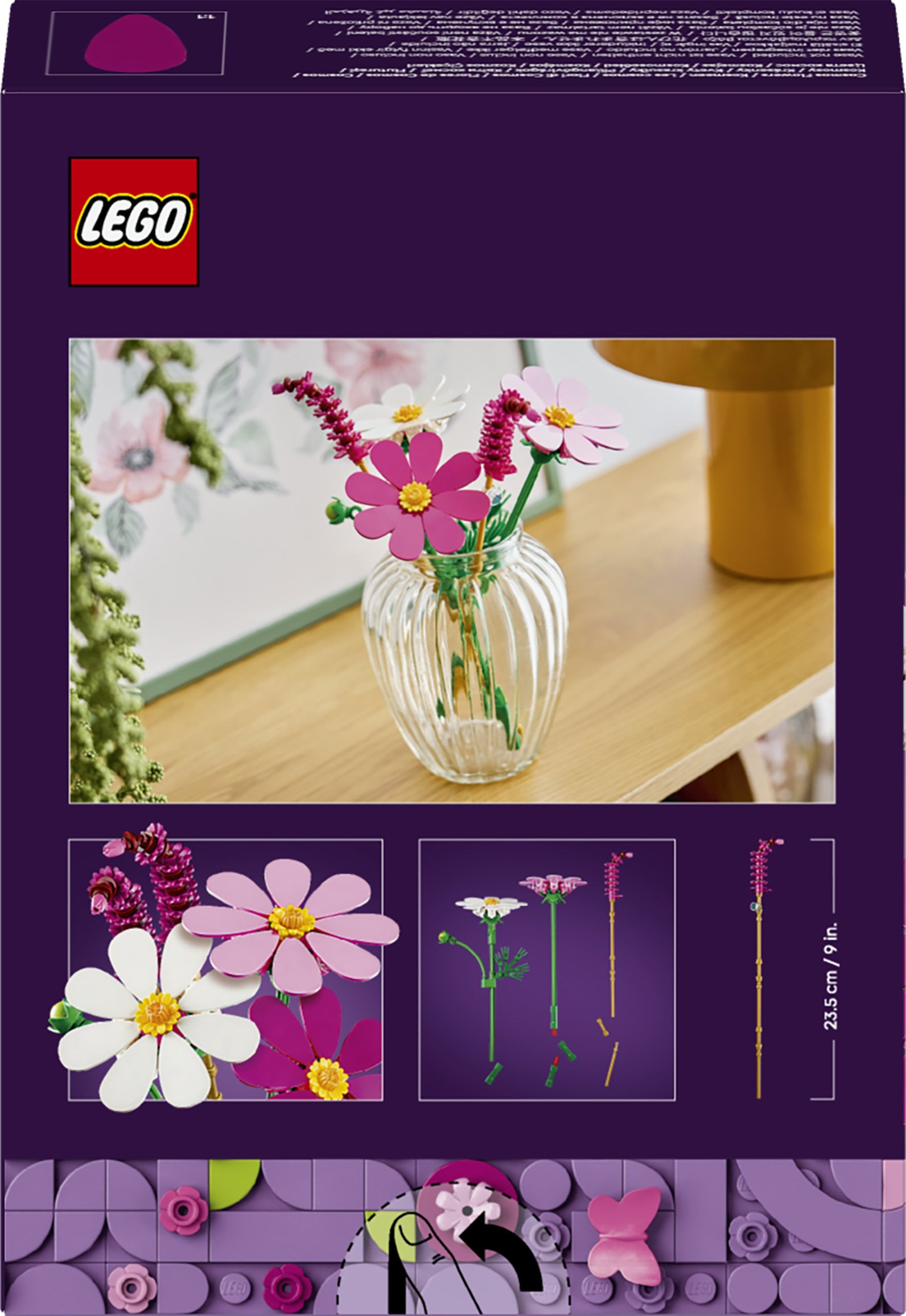 LEGO® Konstruktionsspielsteine »Kosmeen (11514), LEGO Botanicals« Made in Europe