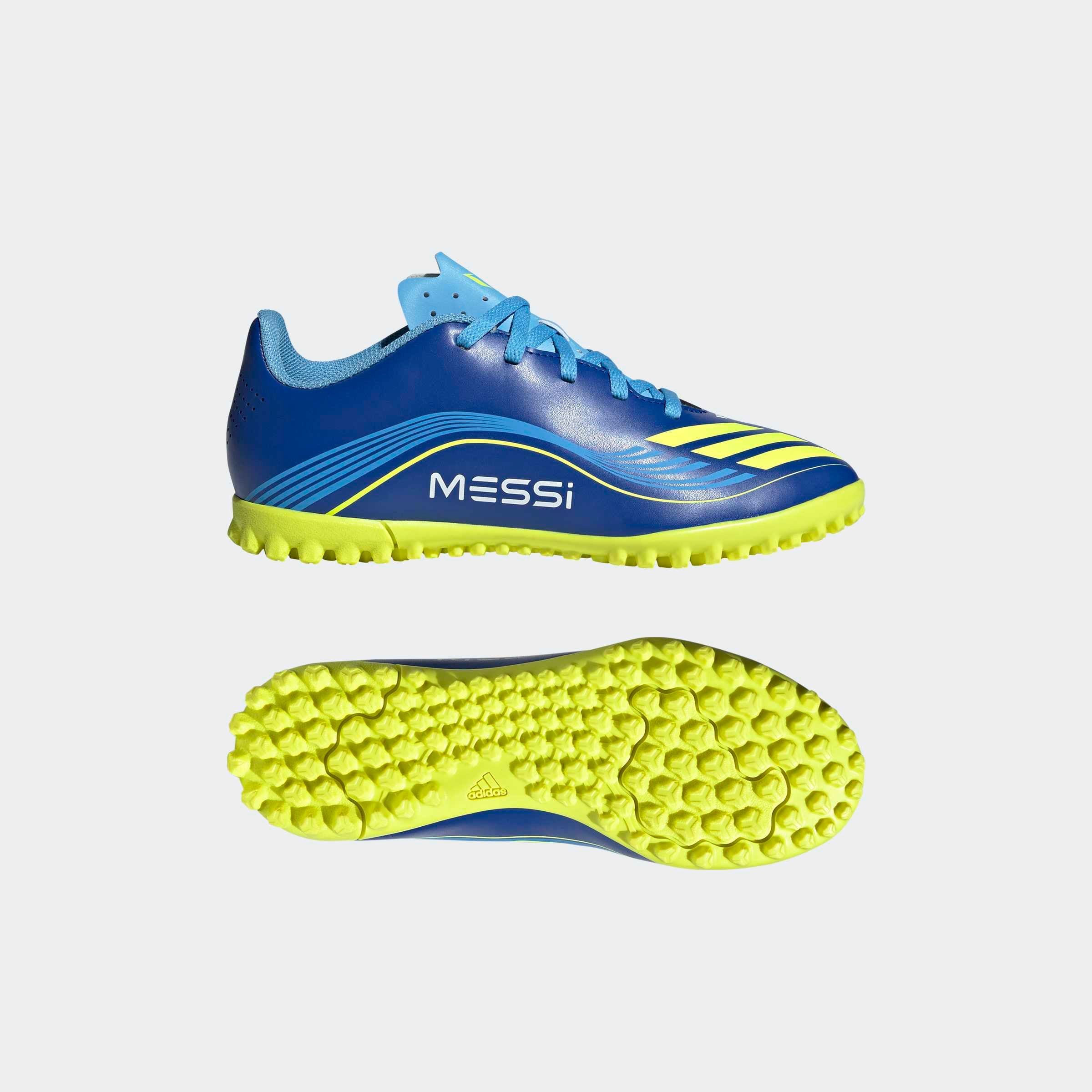 adidas Performance Fußballschuh »F50 MESSI CLUB KUNSTRASEN  KINDER«  für harte Untergründe Asche und Kunstrasen, für Kinder & Jugendliche