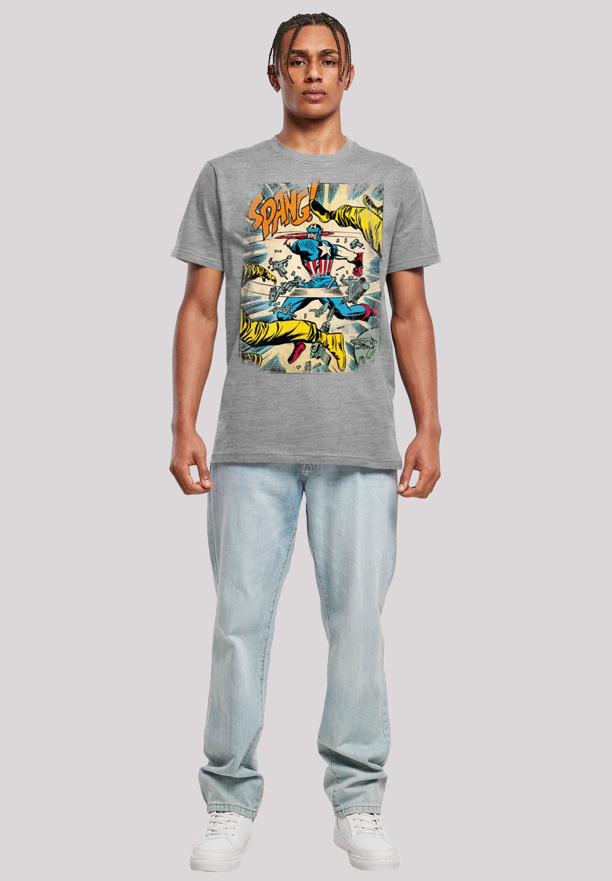F4NT4STIC Kurzarmshirt »F4NT4STIC Herren«, (1 tlg.)