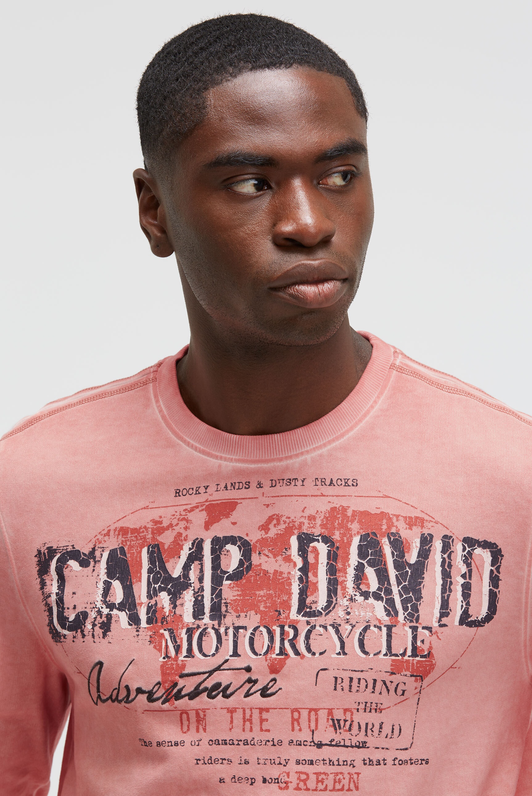 CAMP DAVID Sweater , aus Baumwolle
