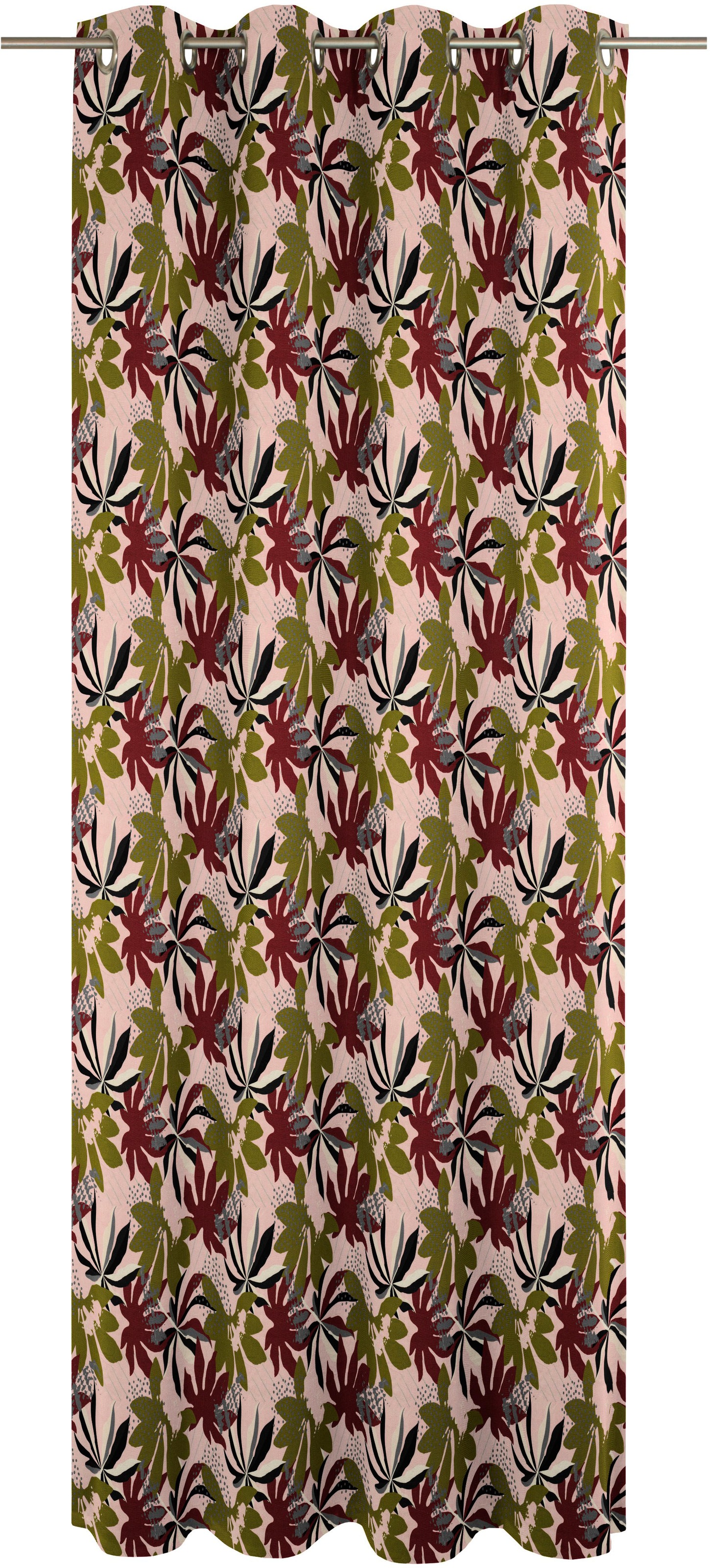 Adam Vorhang "Vorhang Jungle aus 100 % Bio-Baumwolle, Ösen (1 St)" Ösen 1 S günstig online kaufen