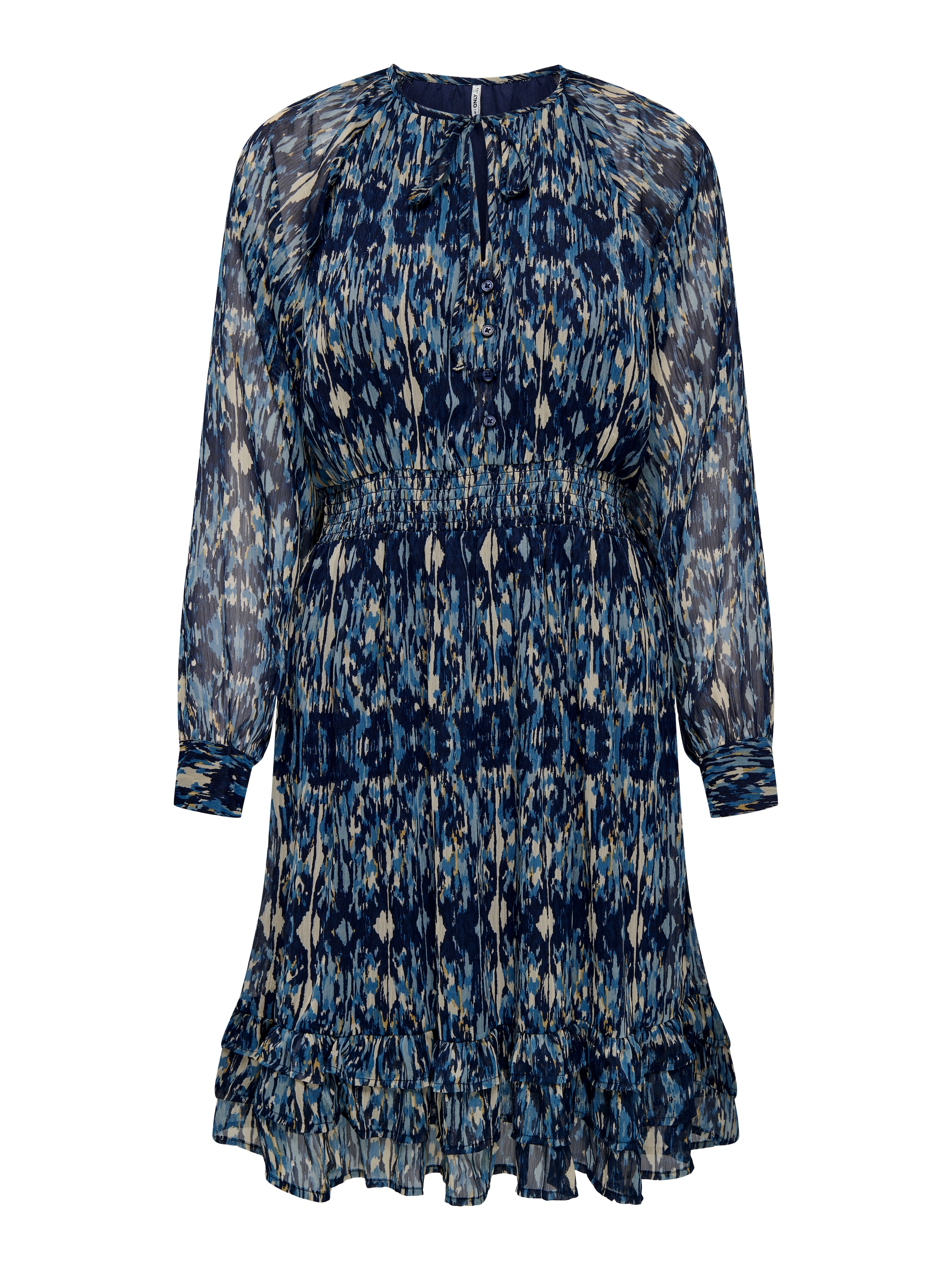 ONLY Minikleid "ONLVIVA LIFE L/S LAYER DRESS PTM" Sommerkleid günstig online kaufen