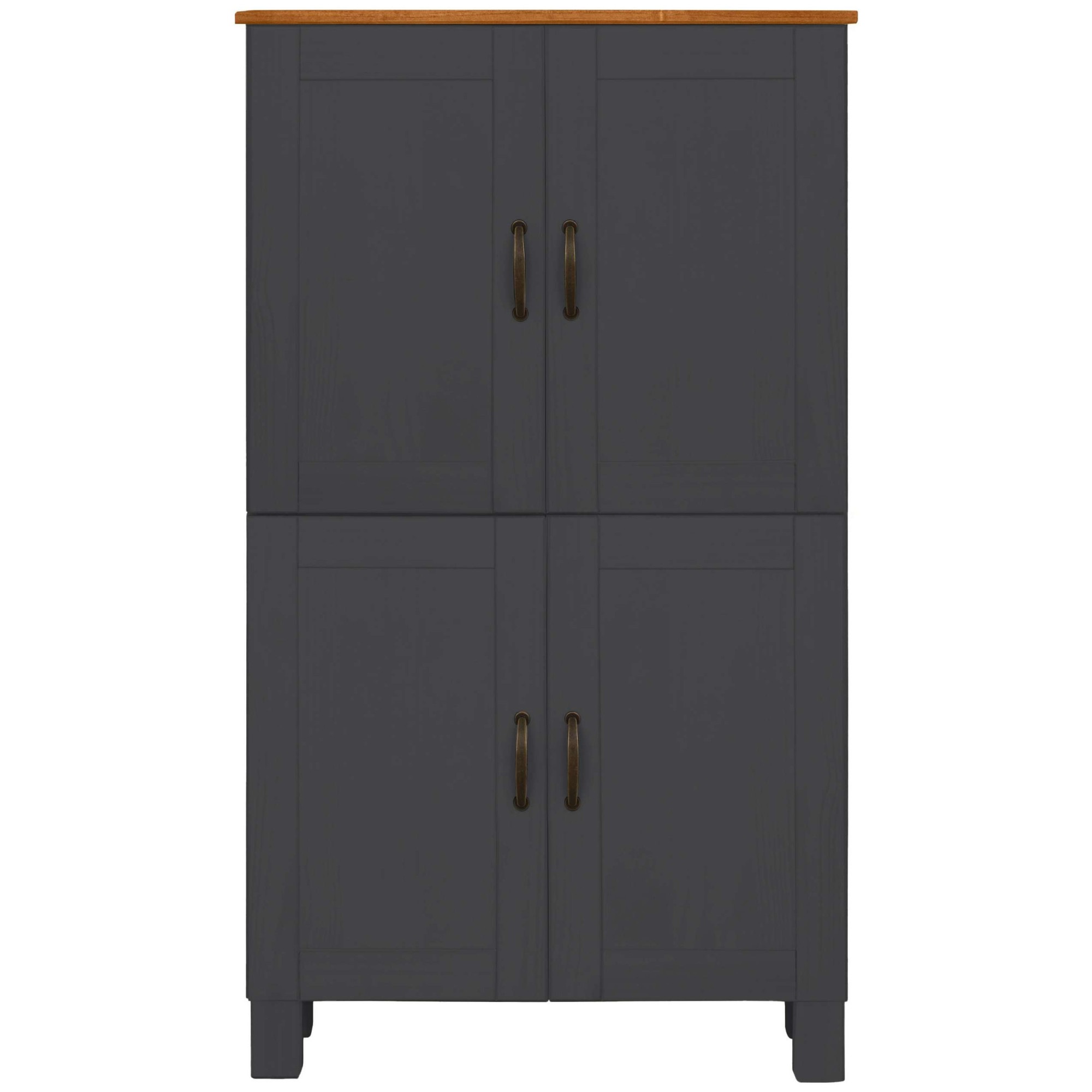 Home affaire Midischrank »Rodby«, FSC®-zertifiziertes Massivholz, Breite 75cm, Höhe 130cm