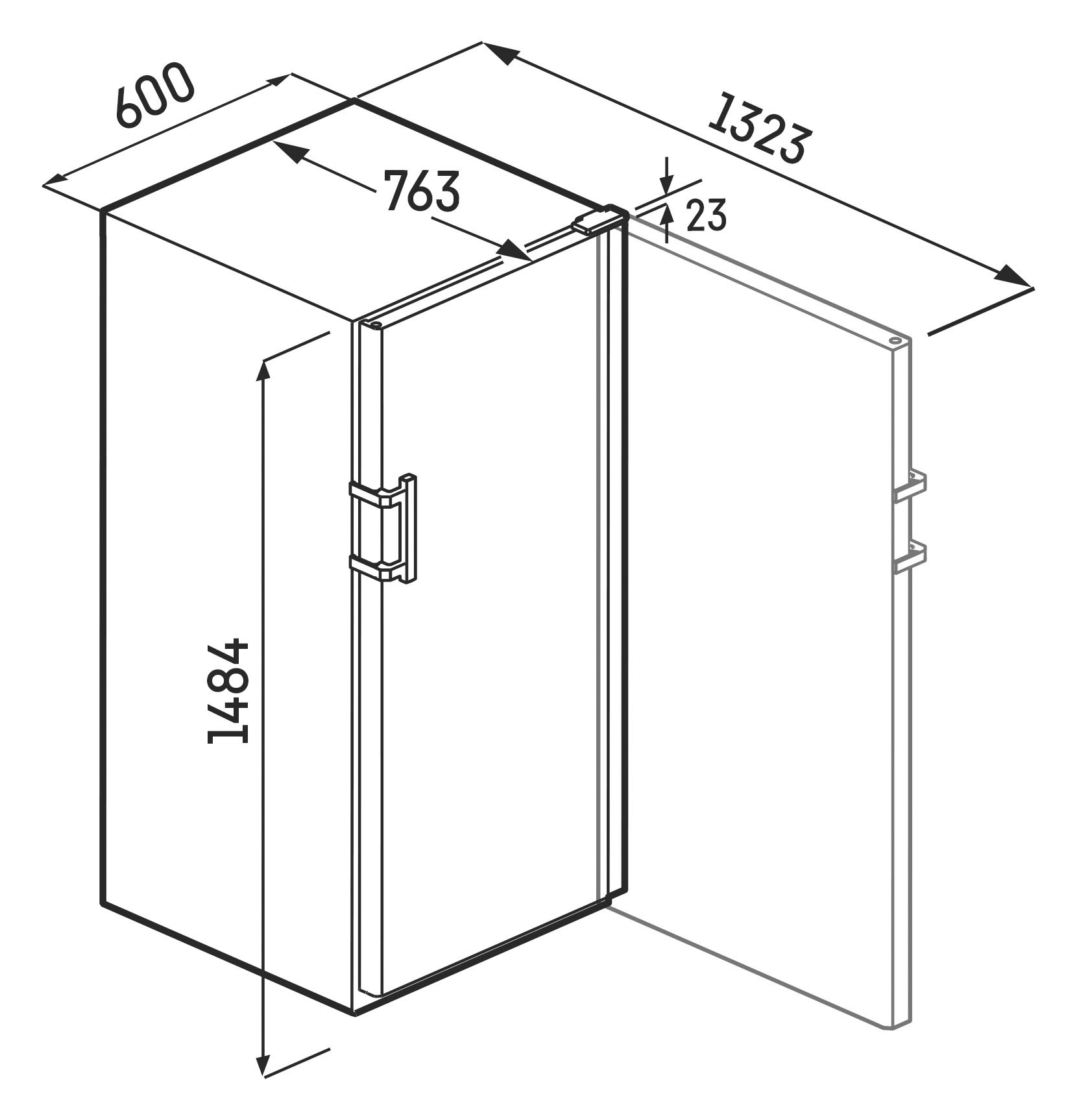 Liebherr Weinkühlschrank »WSbl 4601_993859251«