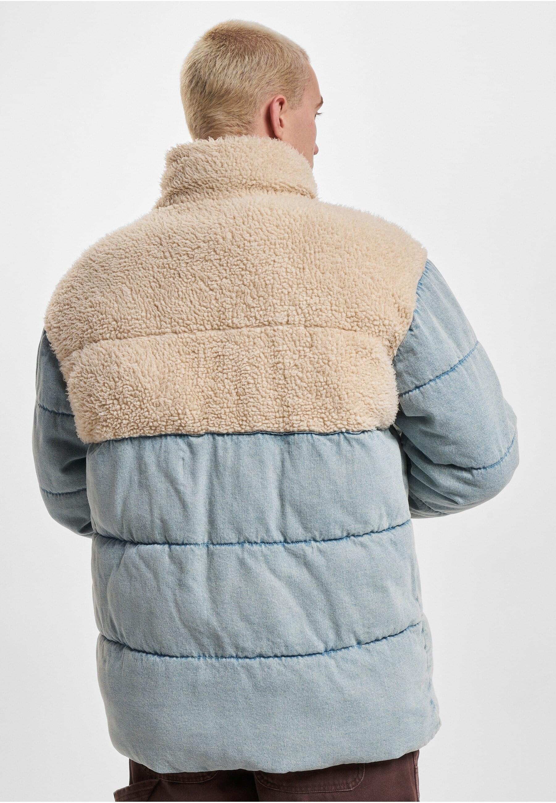 Karl Kani Winterjacke »Karl Kani Herren KM234-036-1 KK Retro Denim Teddy Puffer Jacket«, (1 St.), ohne Kapuze