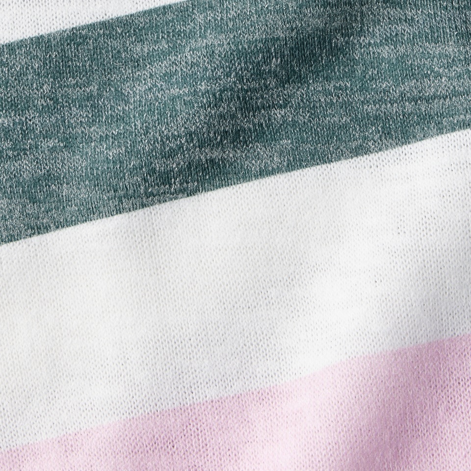 STREET ONE T-Shirt, mit abgerundetem V-Ausschnitt
