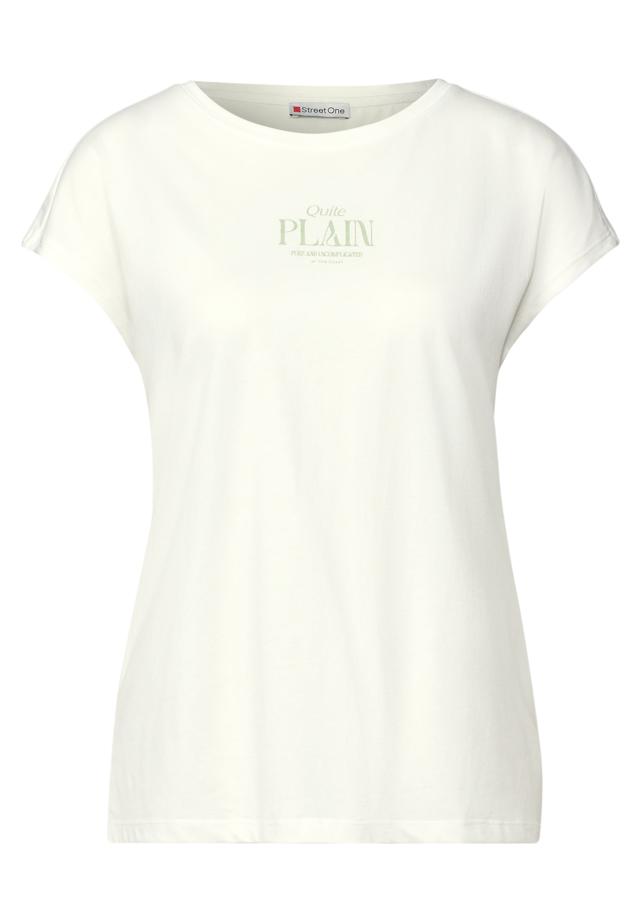 STREET ONE Shirttop, mit Wording Print