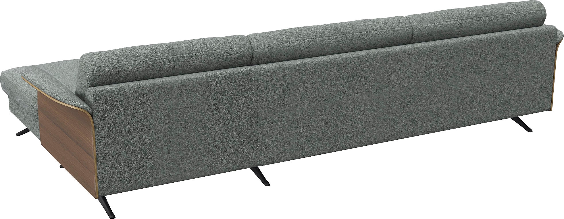 FLEXLUX Ecksofa »Glow, super bequem durch hochwertigem Sitzaufbau mit Federkern, L-Form«, Modernes skandinavisches Design
