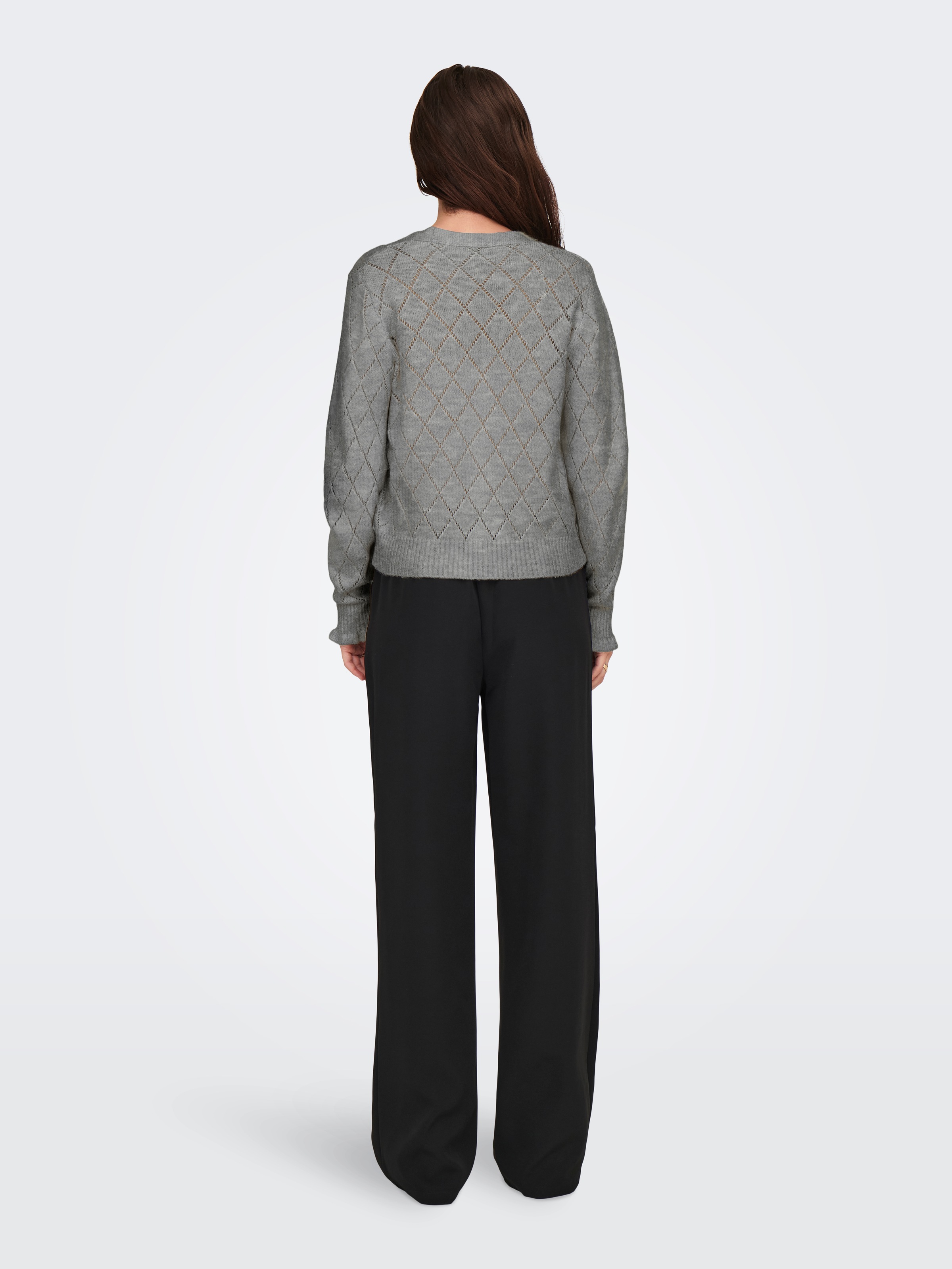 JDY Strickjacke "JDYLETTY L/S V-NECK STRUC CARDI KNT NOOS" günstig online kaufen