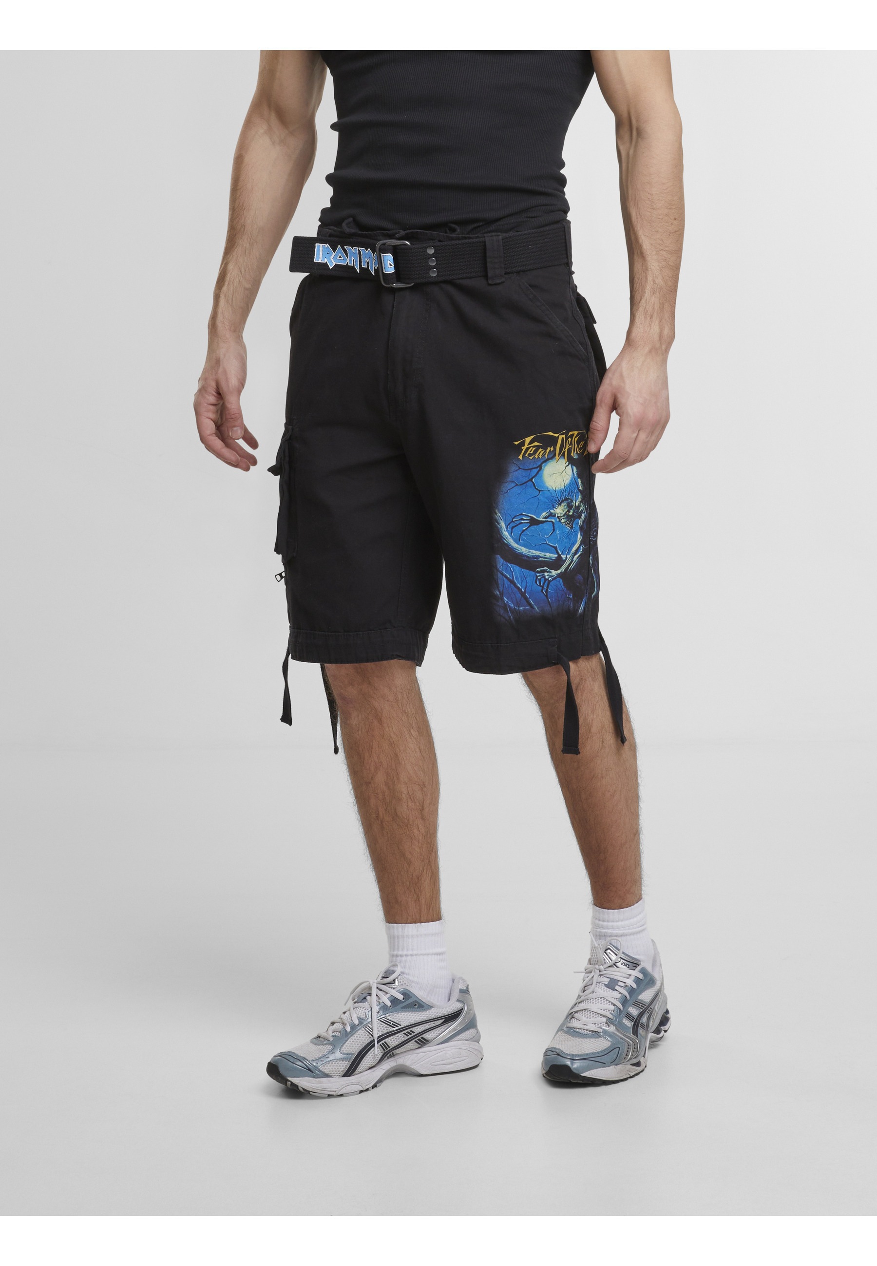 Brandit Cargoshorts »Brandit Iron Maiden Savage Shorts Fear of the Dark«