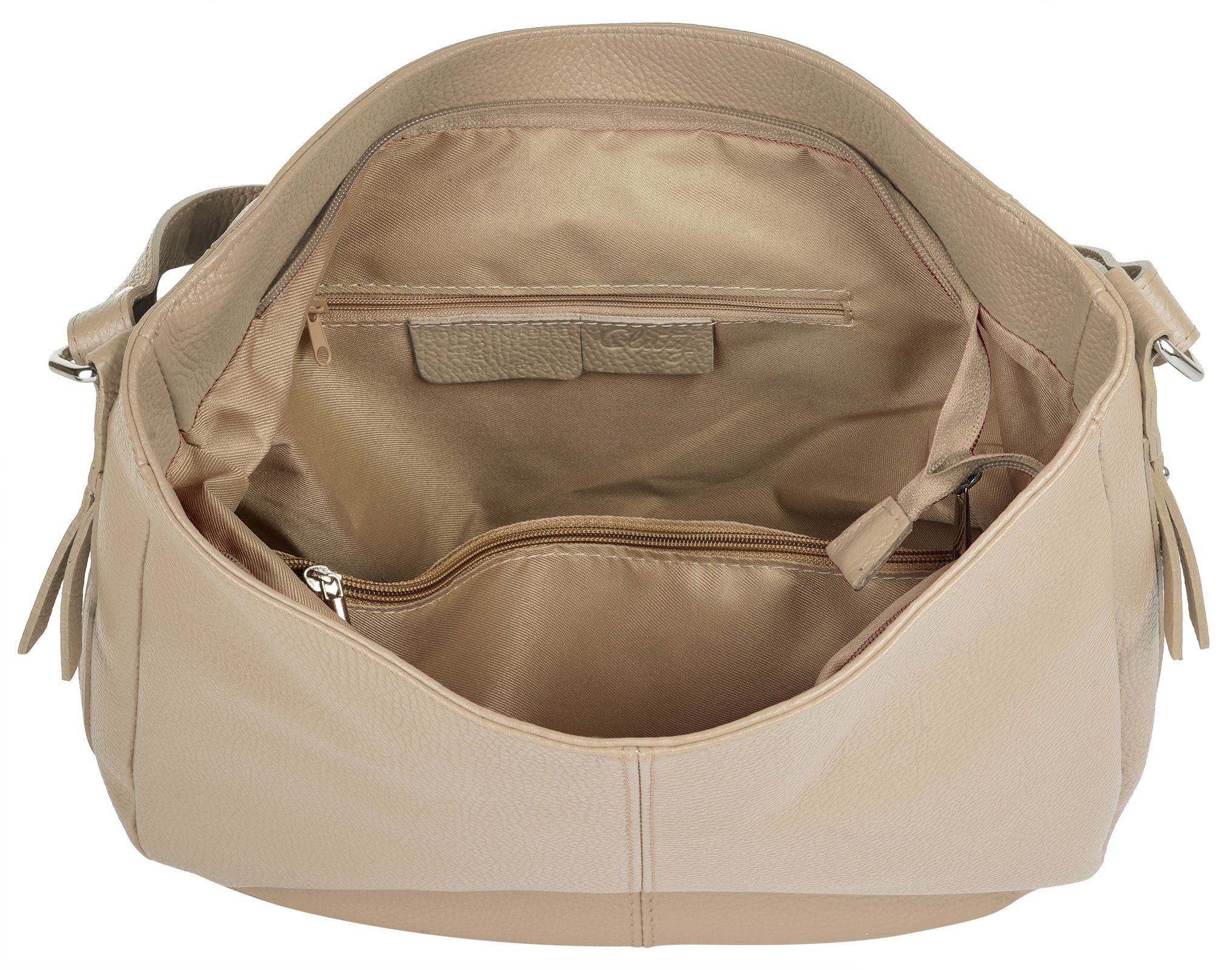 Cluty Shopper, echt Leder, Made in Italy