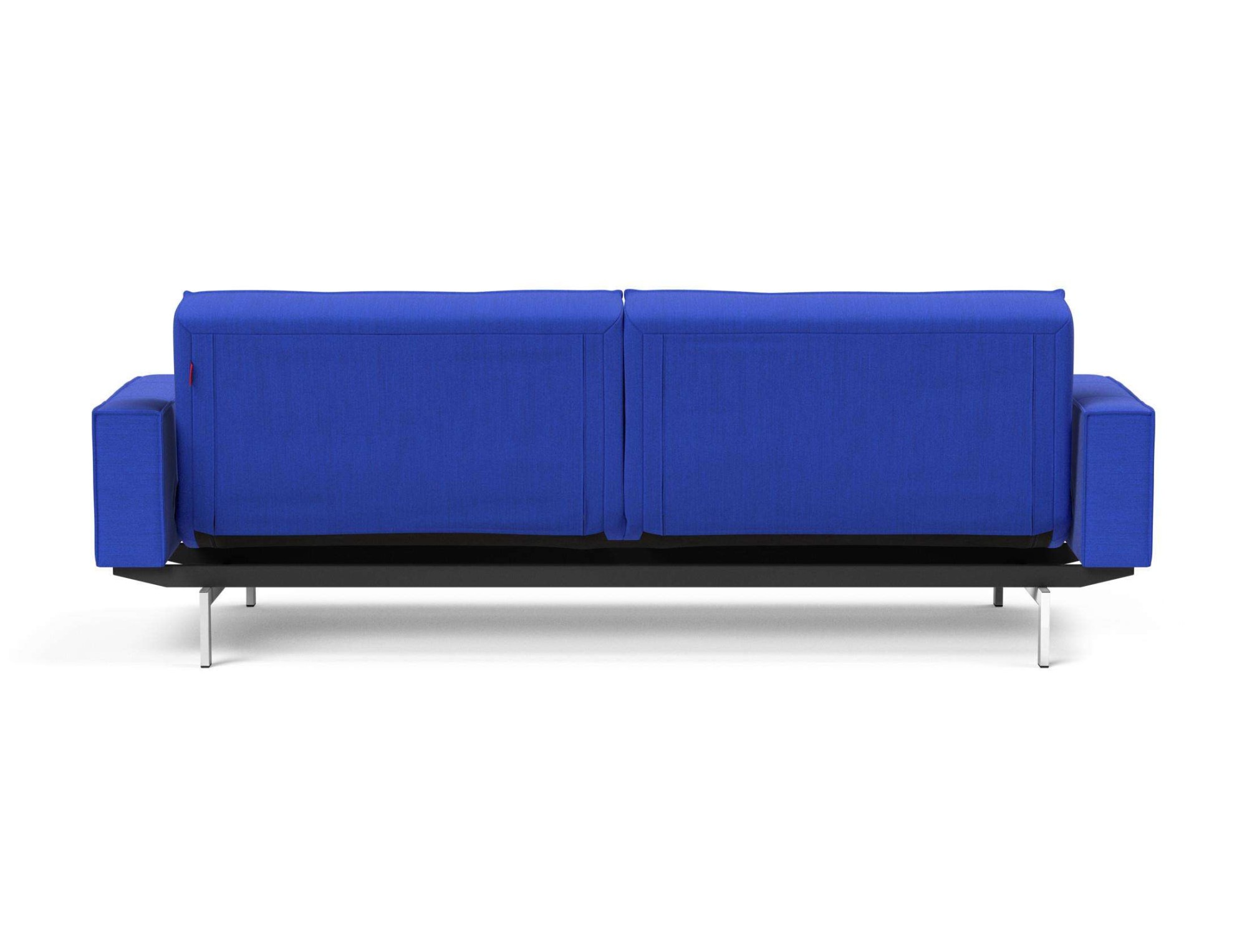 INNOVATION LIVING ™ Schlafsofa »Splitback, Rückenlehnen einzeln verstellbar, mit Federkern« mit chromglänzenden Beinen, in skandinavischen Design