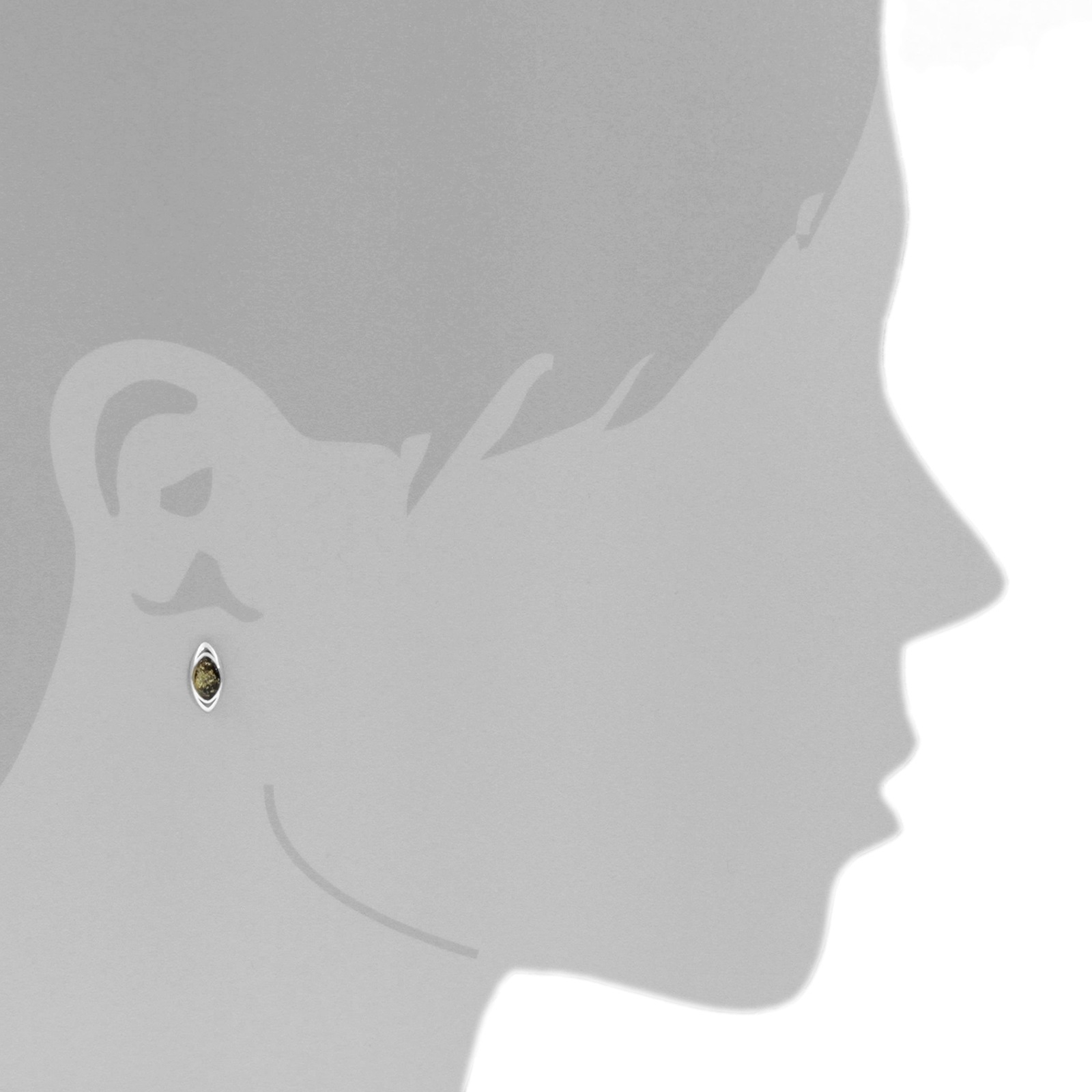 OSTSEE-SCHMUCK Paar Ohrstecker »Ostsee-Schmuck Ohrstecker Telia Ohrstecker Telia«, (2 tlg.)