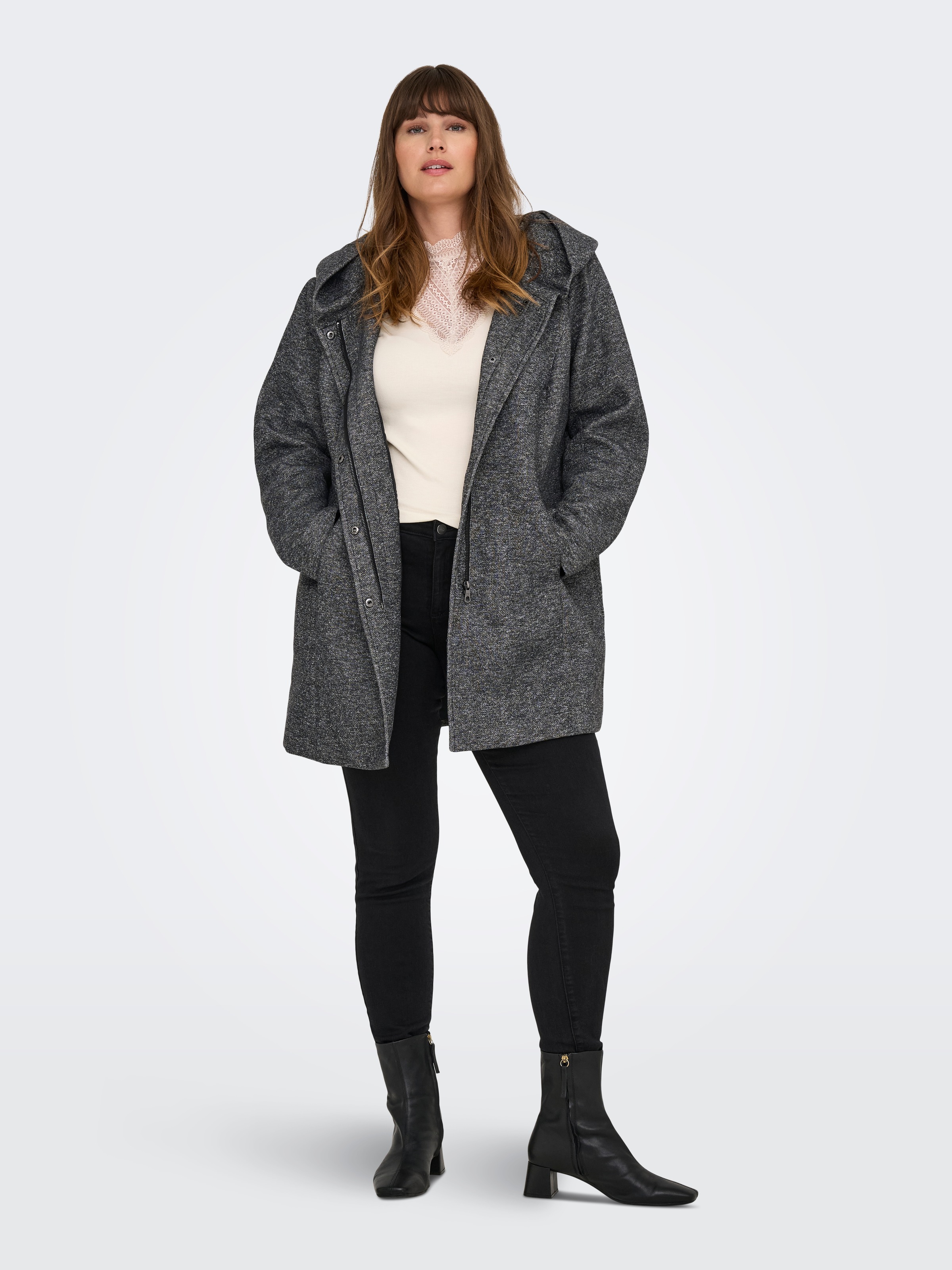 ONLY CARMAKOMA Kurzmantel »CARSEDONA LIGHT COAT OTW NOOS«