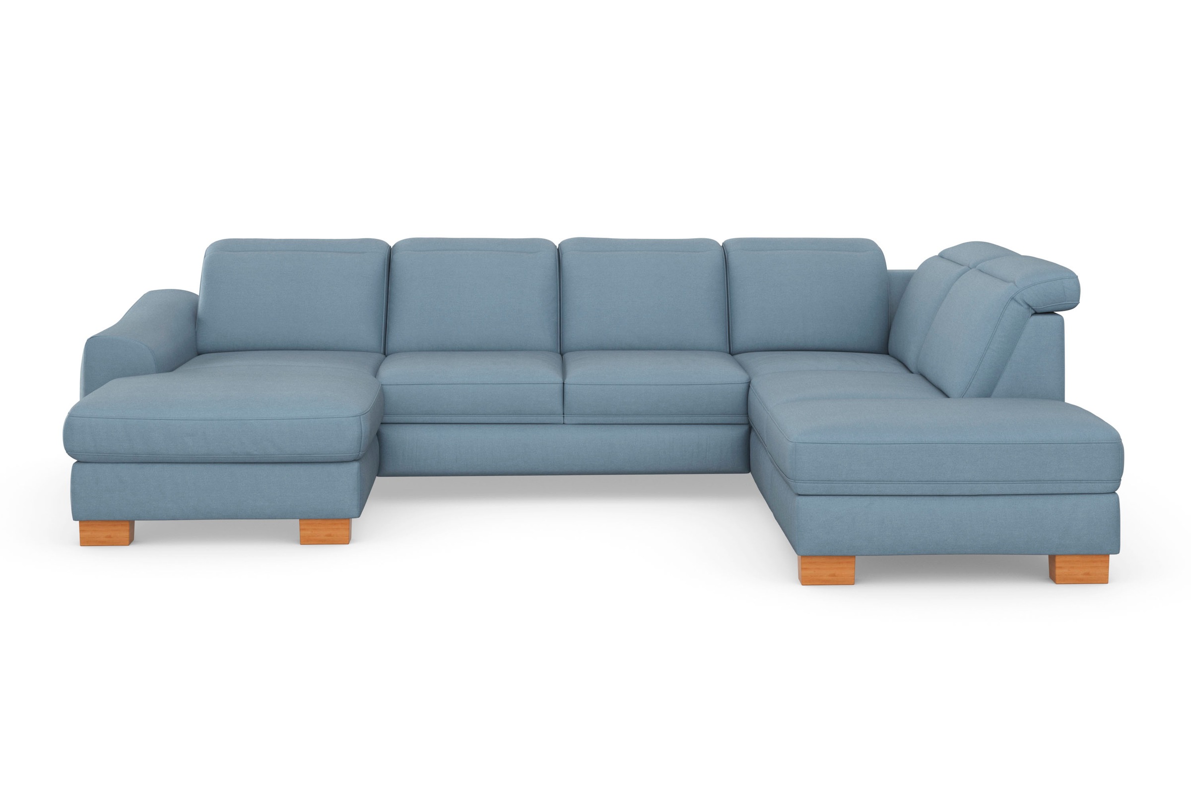 sit&more Wohnlandschaft "Dundee U-Form", mit Federkern und Massivholzfüßen, günstig online kaufen