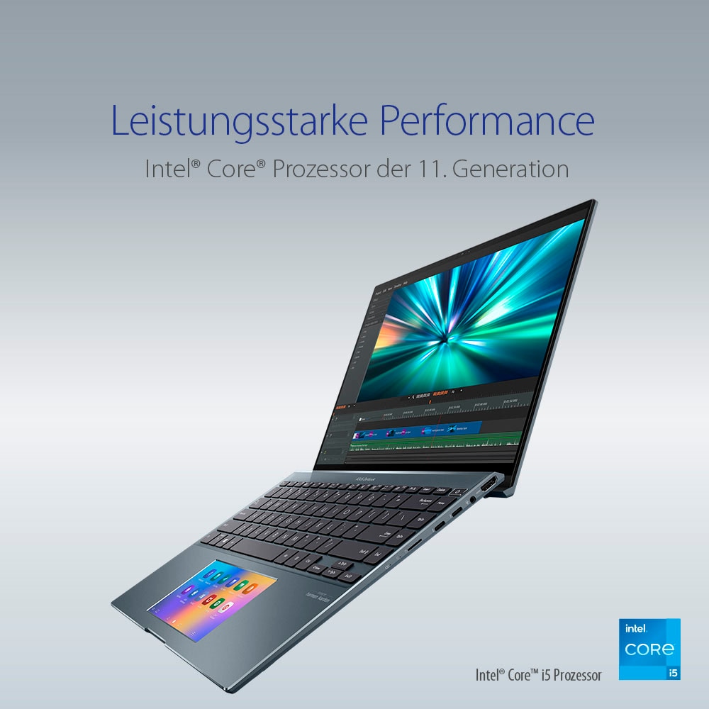 Asus Notebook »Zenbook 14X OLED UM5401RA-L7024W«, 35,6 cm, / 14 Zoll, Intel, Core i7, GeForce RTX 2050, 1000 GB SSD