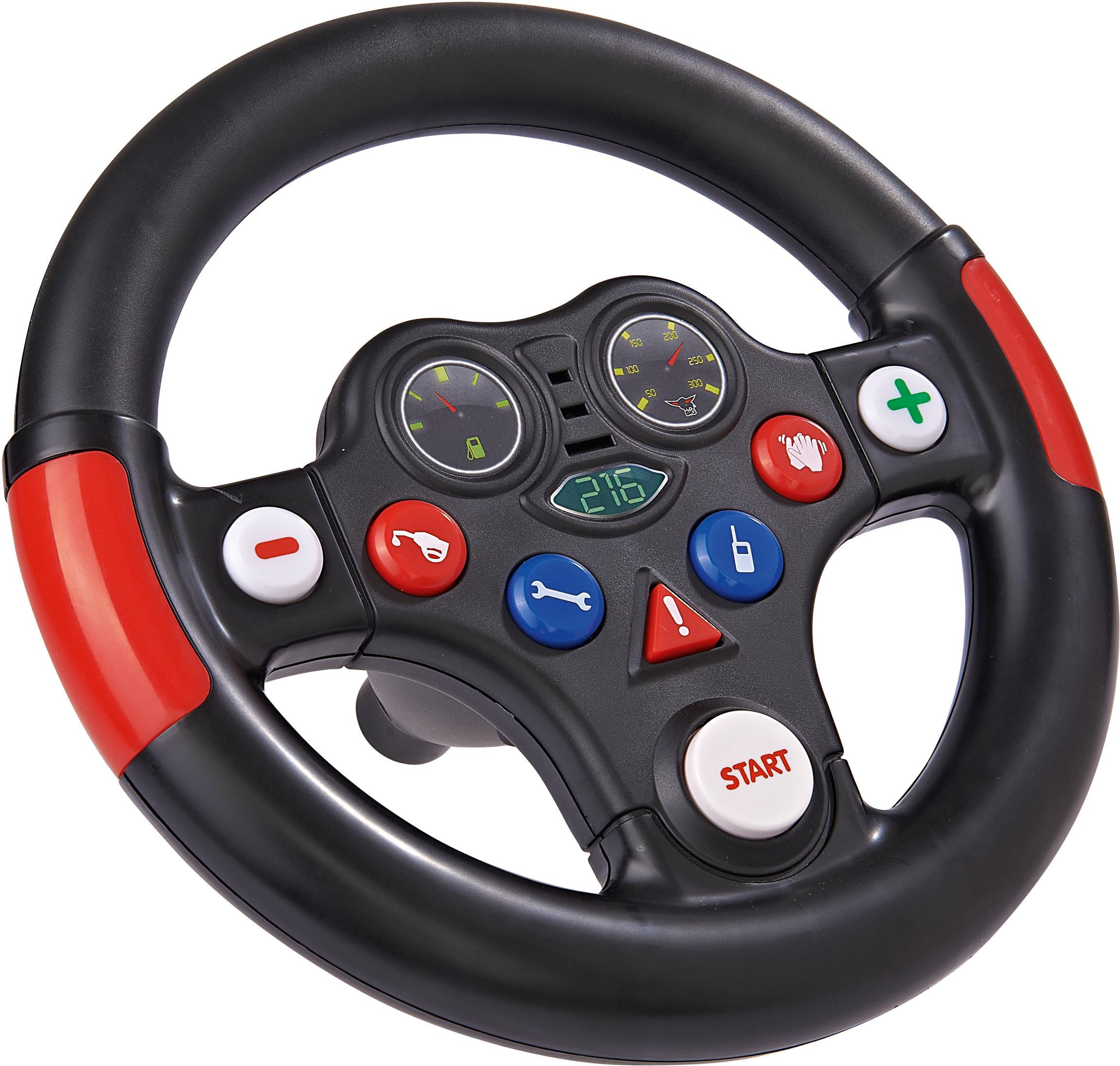 BIG Spielfahrzeug-Lenkrad »BIG Bobby Car Racing-Sound-Wheel«