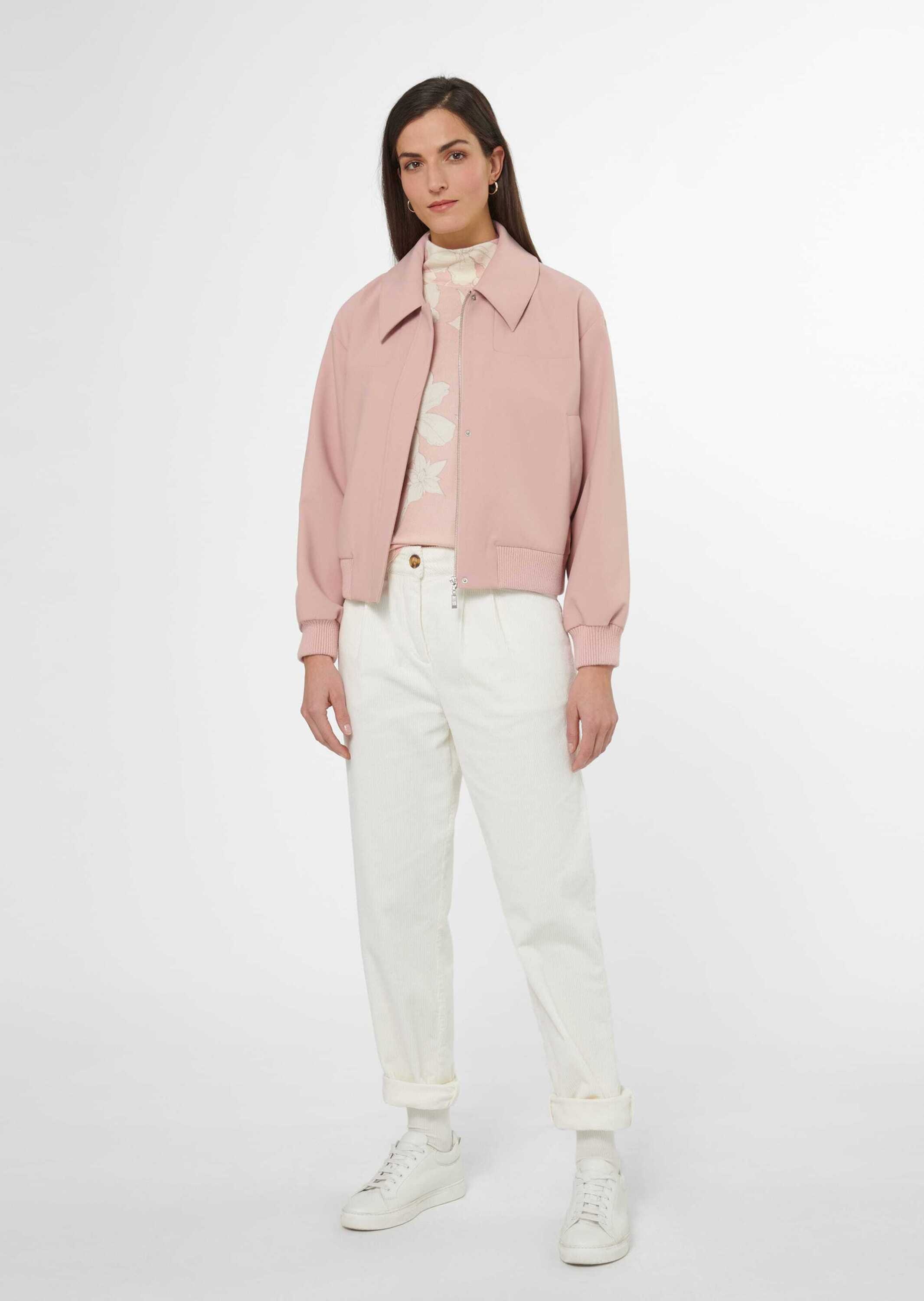 MADELEINE Blouson "Jacke Kurz-Blouson mit Reißverschluss und Strickbündchen günstig online kaufen