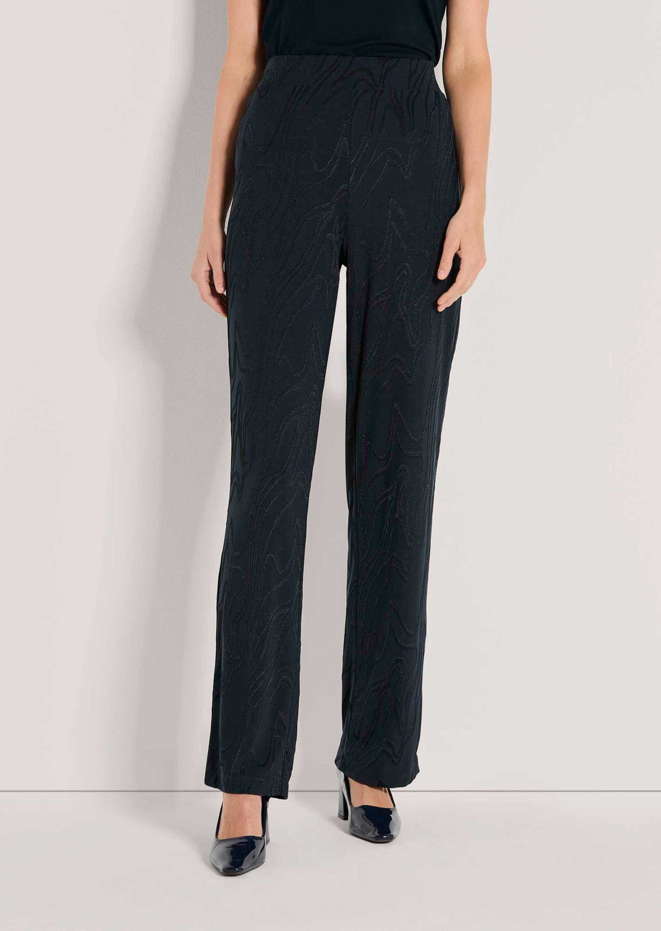 Thumbnail - MADELEINE Jerseyhose "Jerseyhose Businesshose mit elastischem Bund"