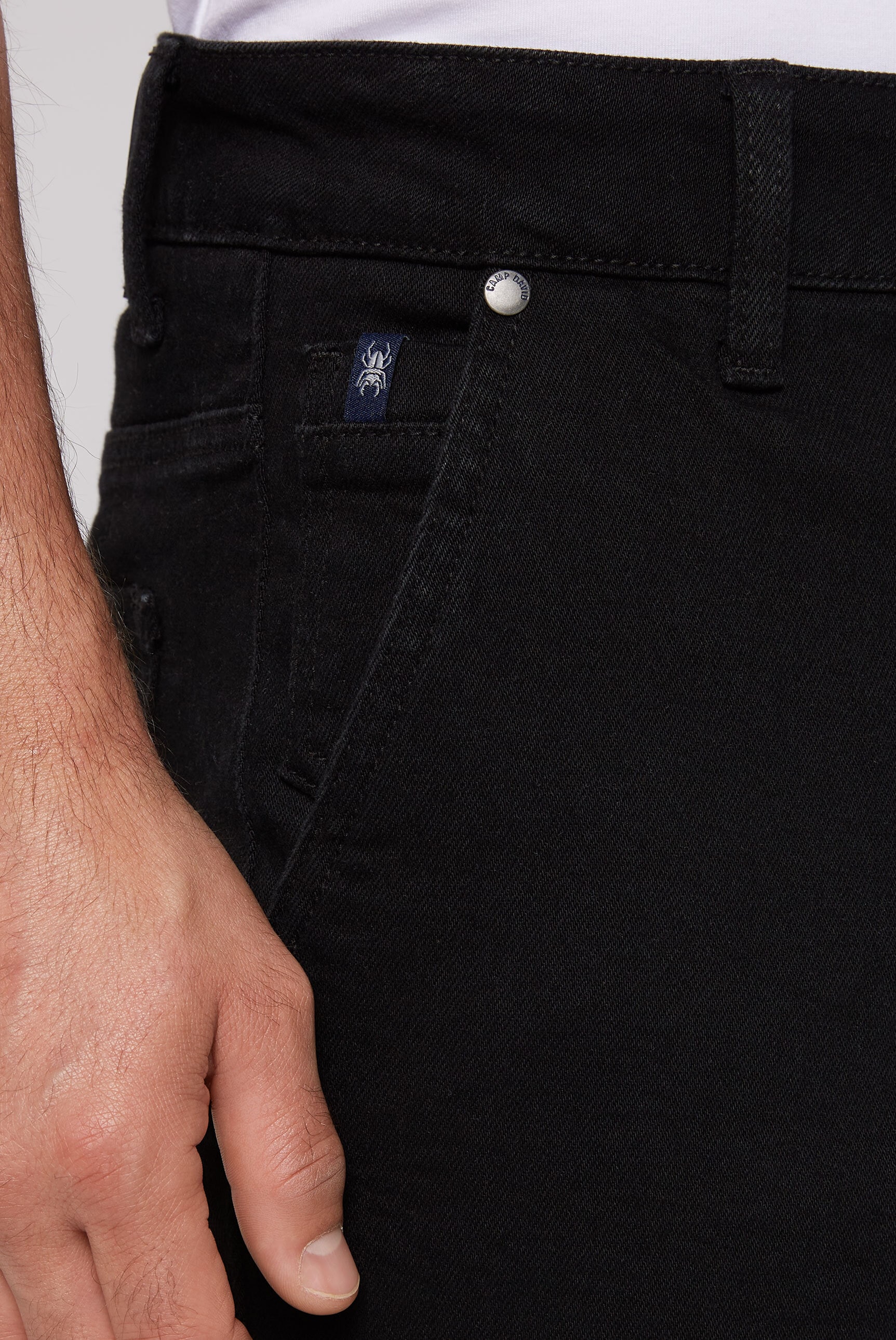 CAMP DAVID Comfort-fit-Jeans, mit hoher Leibhöhe
