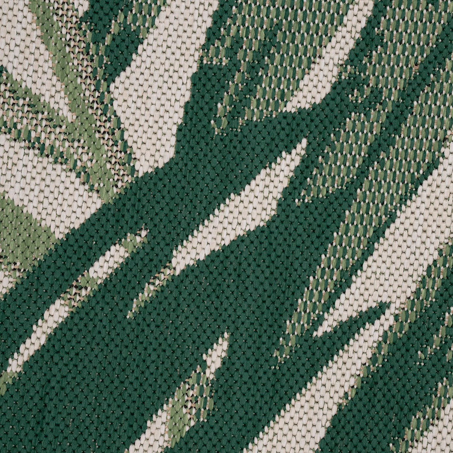 Paco Home Teppich »Ostende und Palmenblätter, auf geeignet, | Motiv 552«, Flachgewebe, BAUR Rechnung Wohnzimmer In- rechteckig, Outdoor
