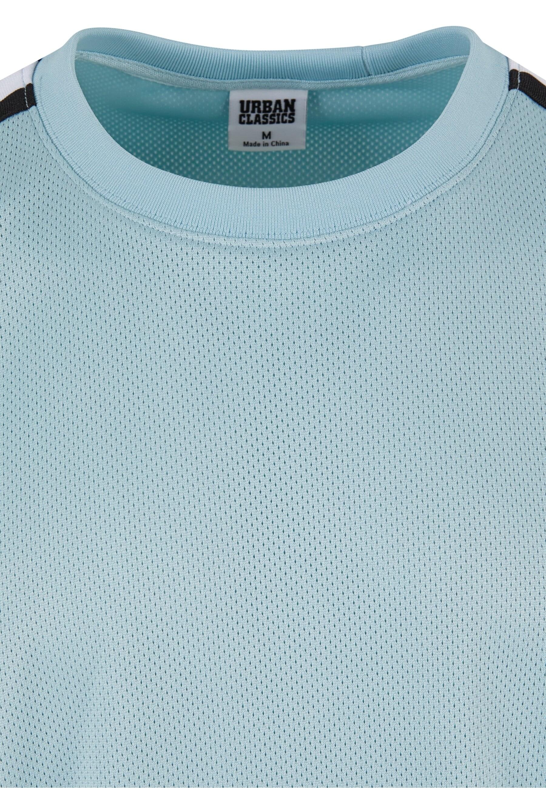 URBAN CLASSICS T-Shirt »Urban Classics Herren Oversized Stripes Mesh Tee«, (1 tlg.)