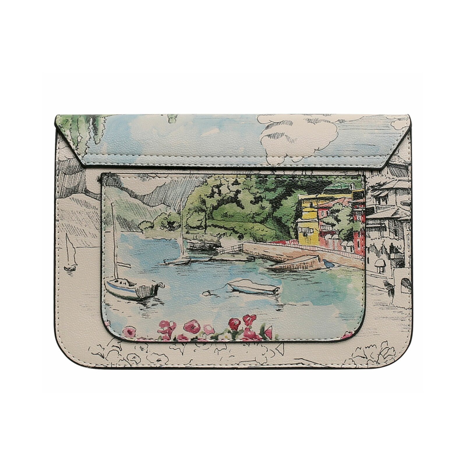 DOGO Handtasche »Y-Generation Lago Di Como Damen Handtaschen (Fashion) / Neutral«, Vegan