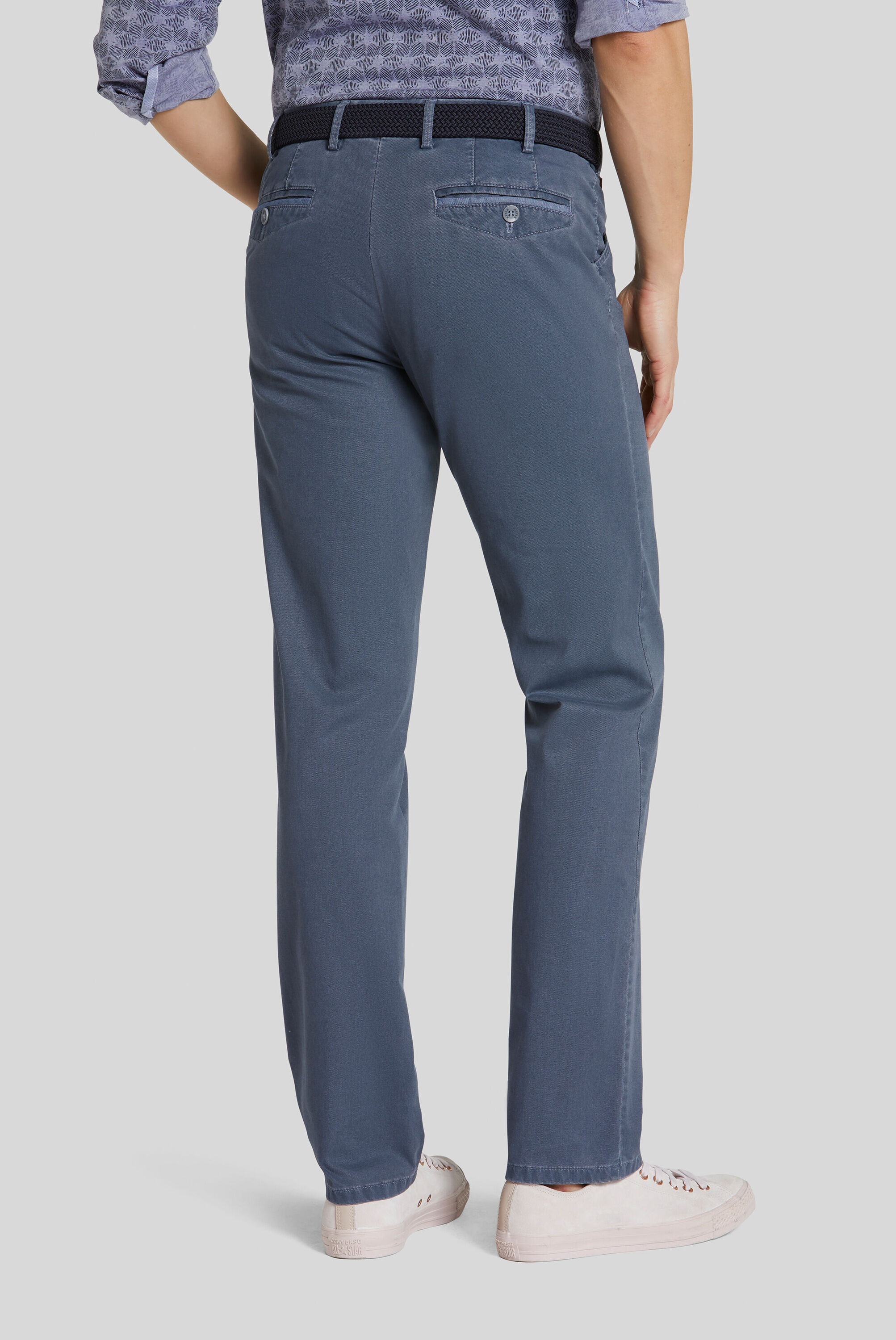 MEYER Stoffhose »Chicago«  Two-Tone-Super-Stretch