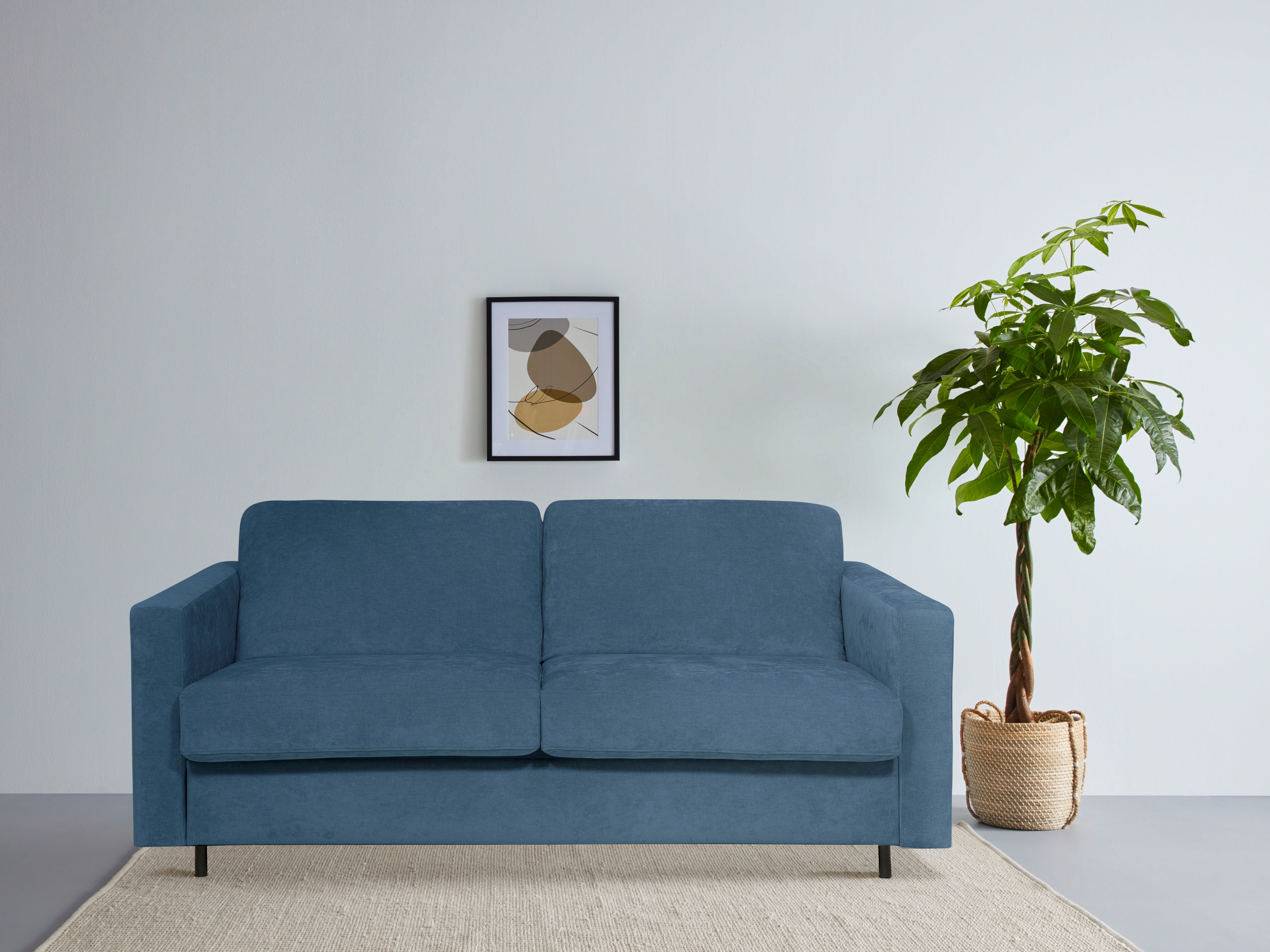 OTTO home Schlafsofa "Virming" Dauerschlaf-Funktion mit Unterfederung und Matratze