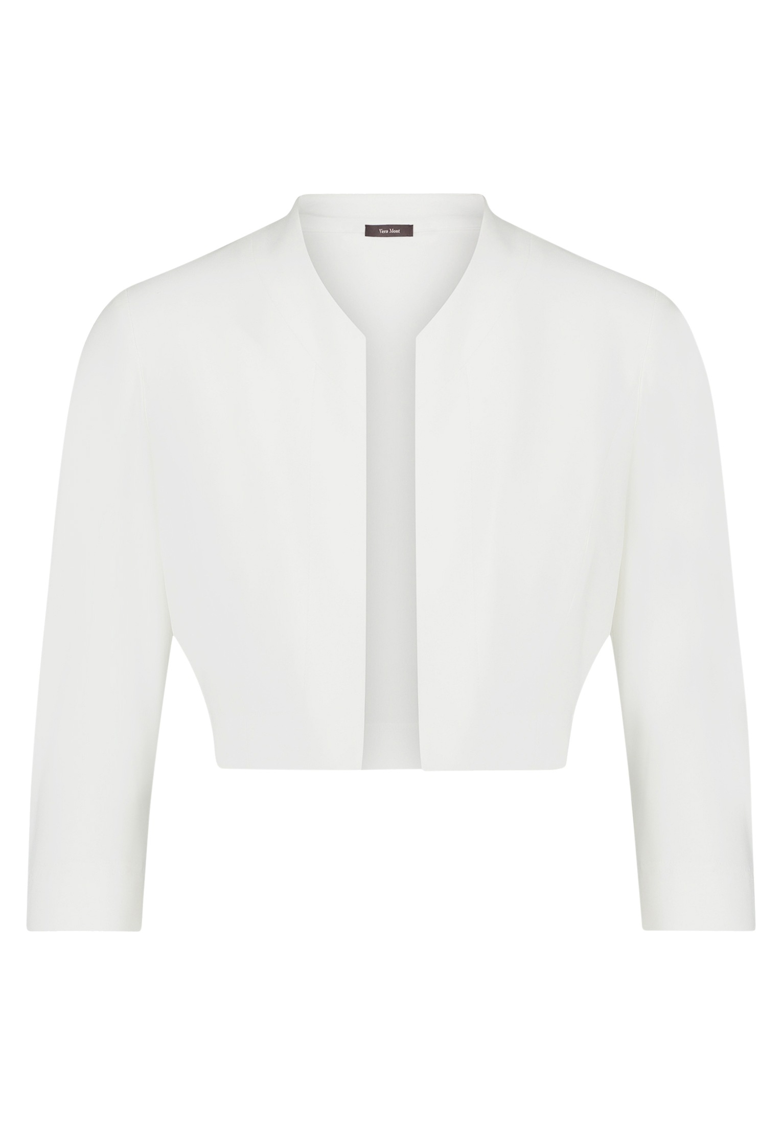 Vera Mont Sweatjacke "Vera Mont Damen Bolero-Jacke figurbetont", Nahtführun günstig online kaufen