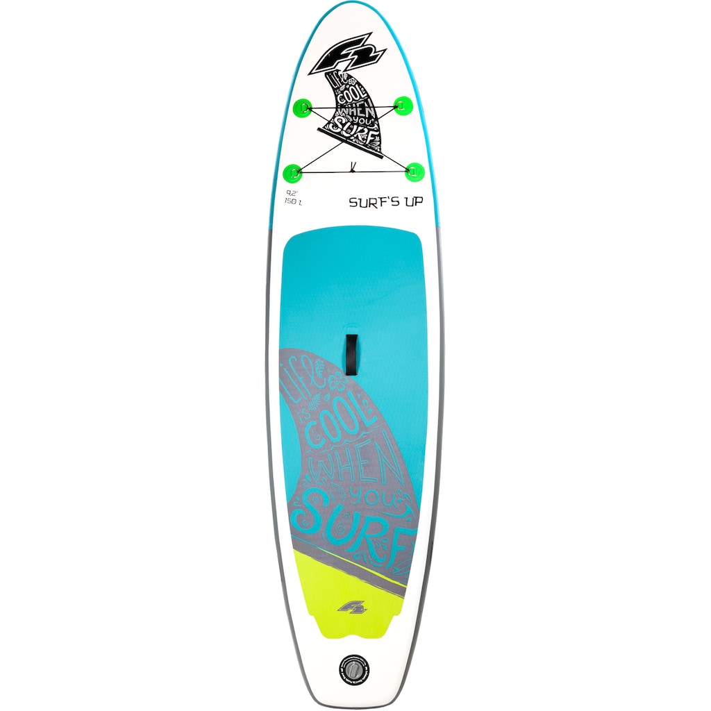 F2 Inflatable SUP-Board »F2 Surf's Up Kids«, (4 tlg.)