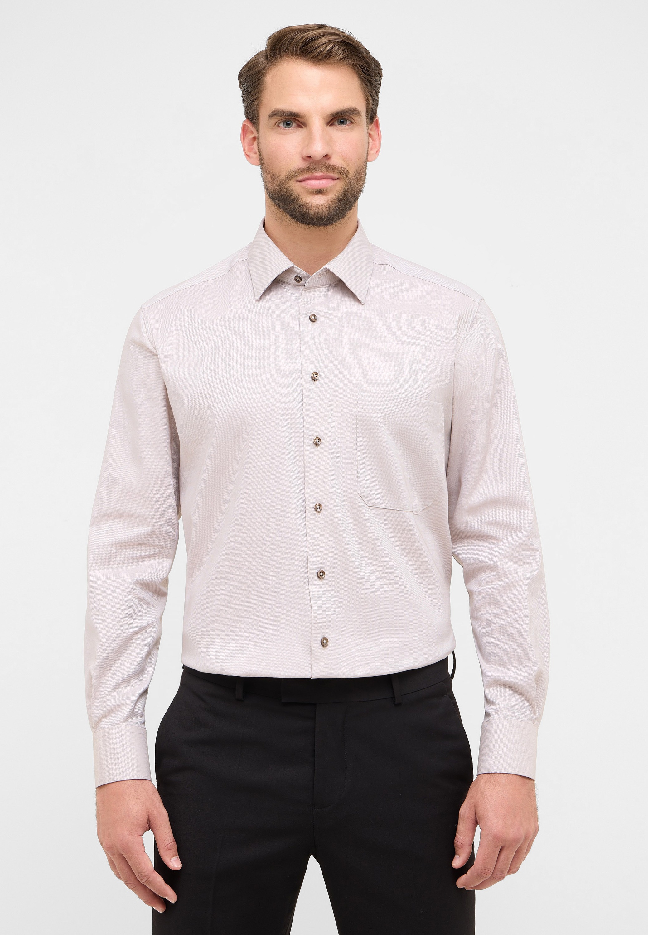 Eterna Langarmhemd "COMFORT FIT", NON IRON (bügelfrei) günstig online kaufen