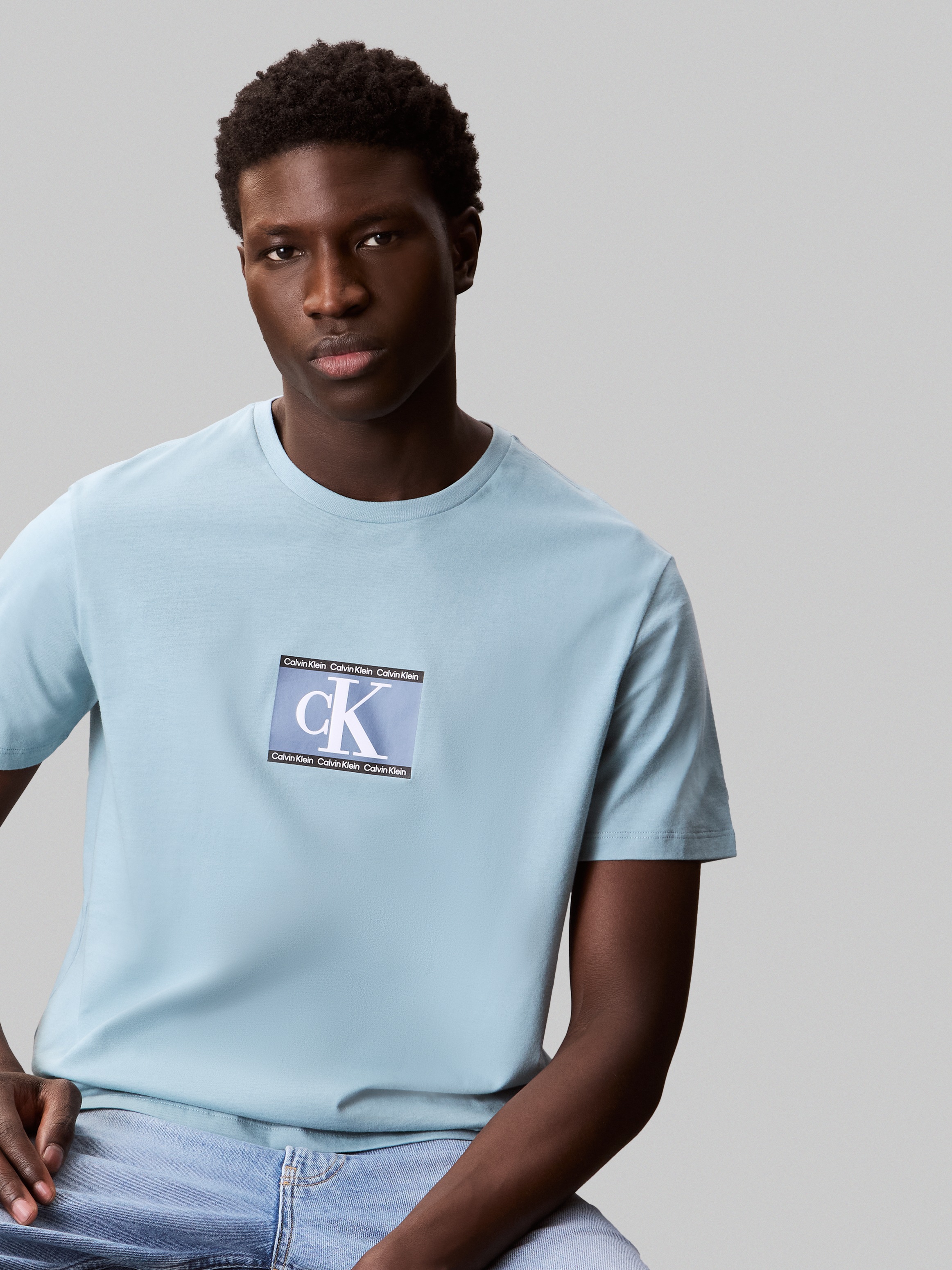 Calvin Klein T-Shirt »SS 30s E SPRTSWR 3 G«, mit Logo-Print