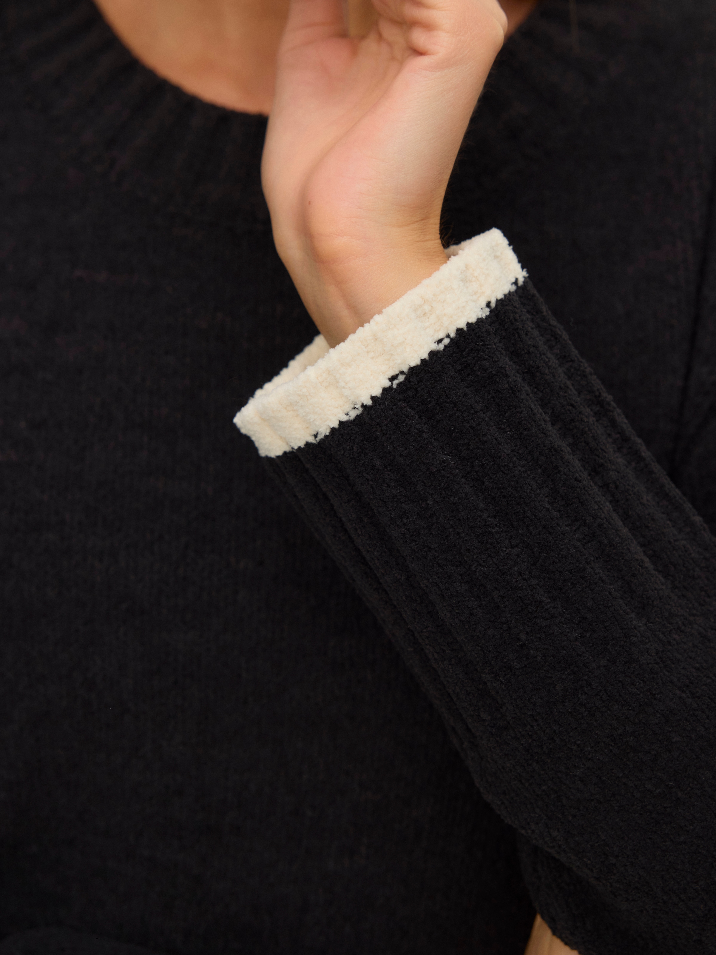 Vero Moda Strickpullover »VMSHADOW LS O-NECK PULLOVER BOO«