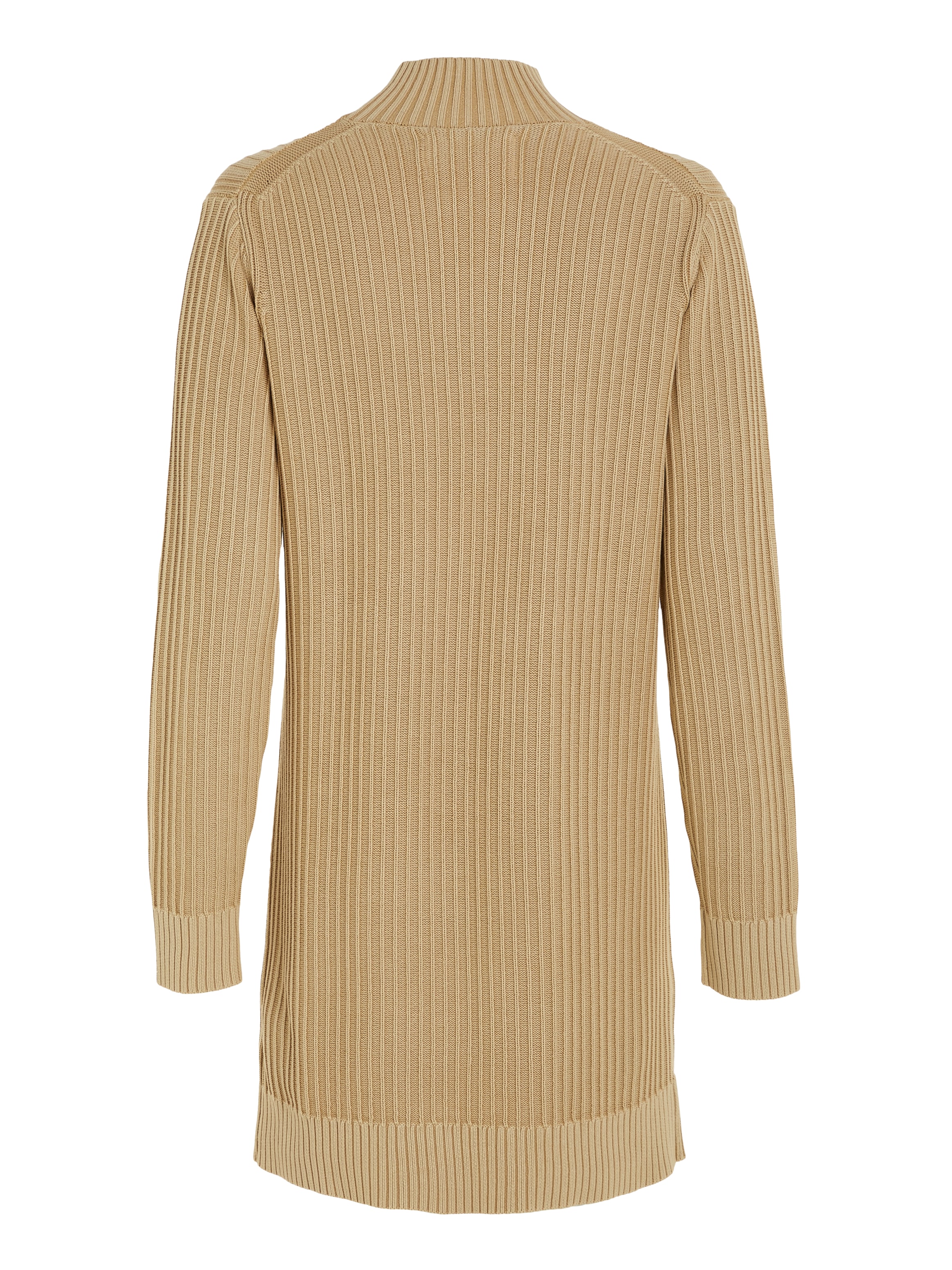 Calvin Klein Jeans Strickkleid »WASHED MONOLOGO SWEATER DRESS«, mit Stehkragen