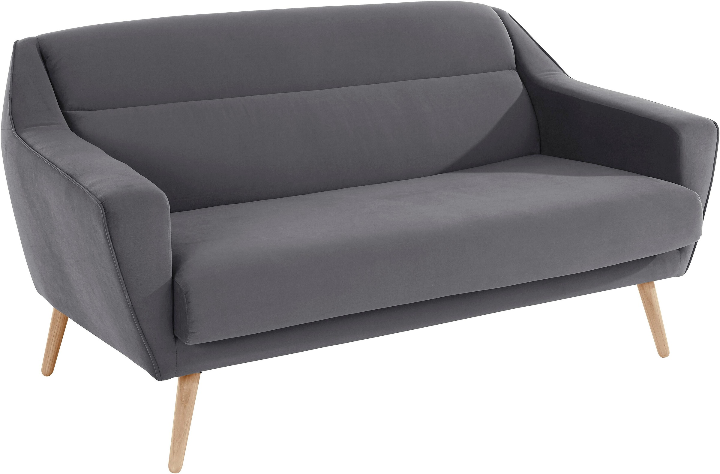 Thumbnail - OTTO home 3-Sitzer "Bille" mit Naht im Rückenkissen und Eiche-Beinen, Design by Morten Georgsen