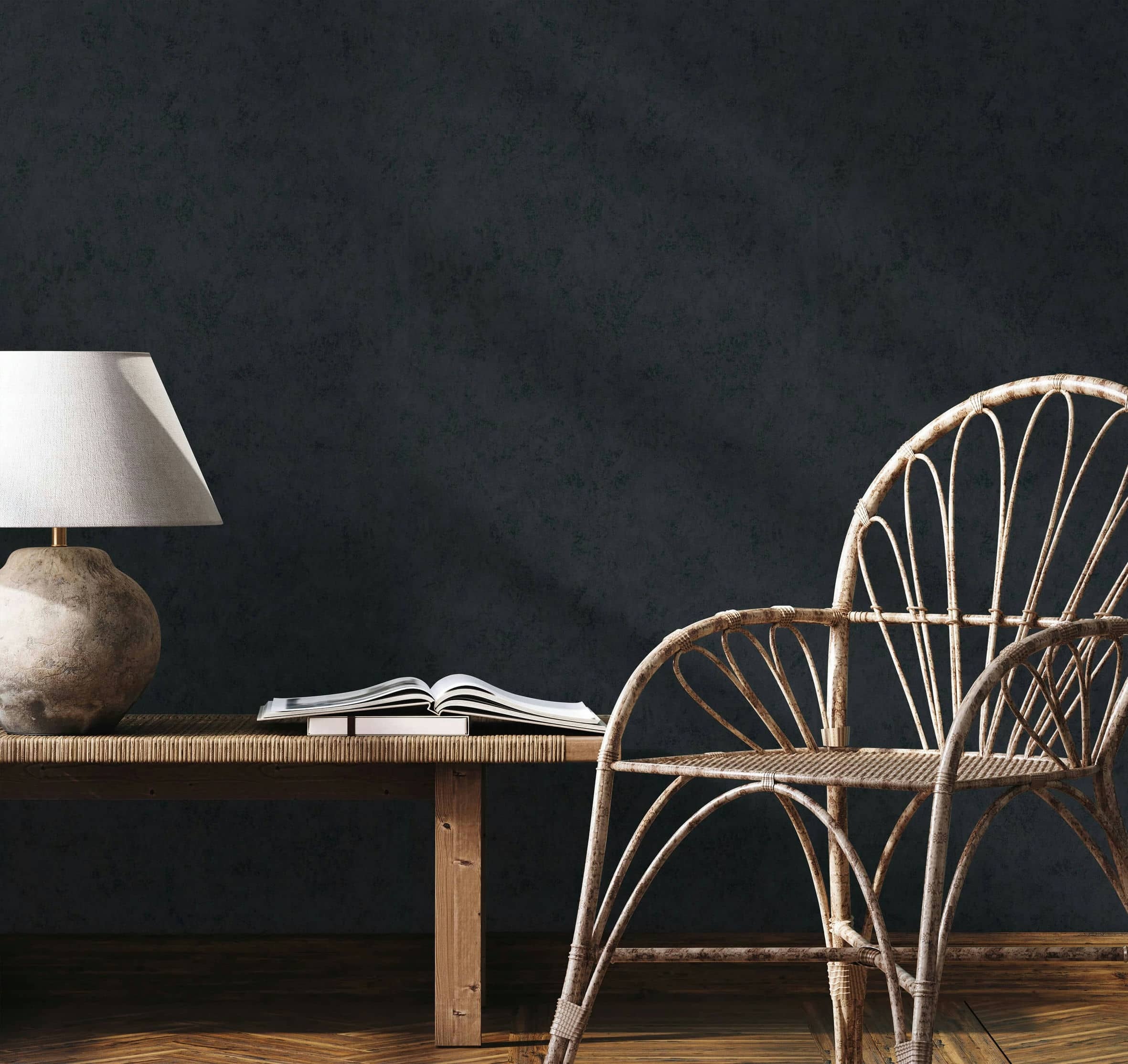 Marburg Vliestapete »GZSZ Tapete 34827« unifarben mit Farbeinsatz glatt moderne Tapete für Wohnzimmer Schlafzimmer Küche