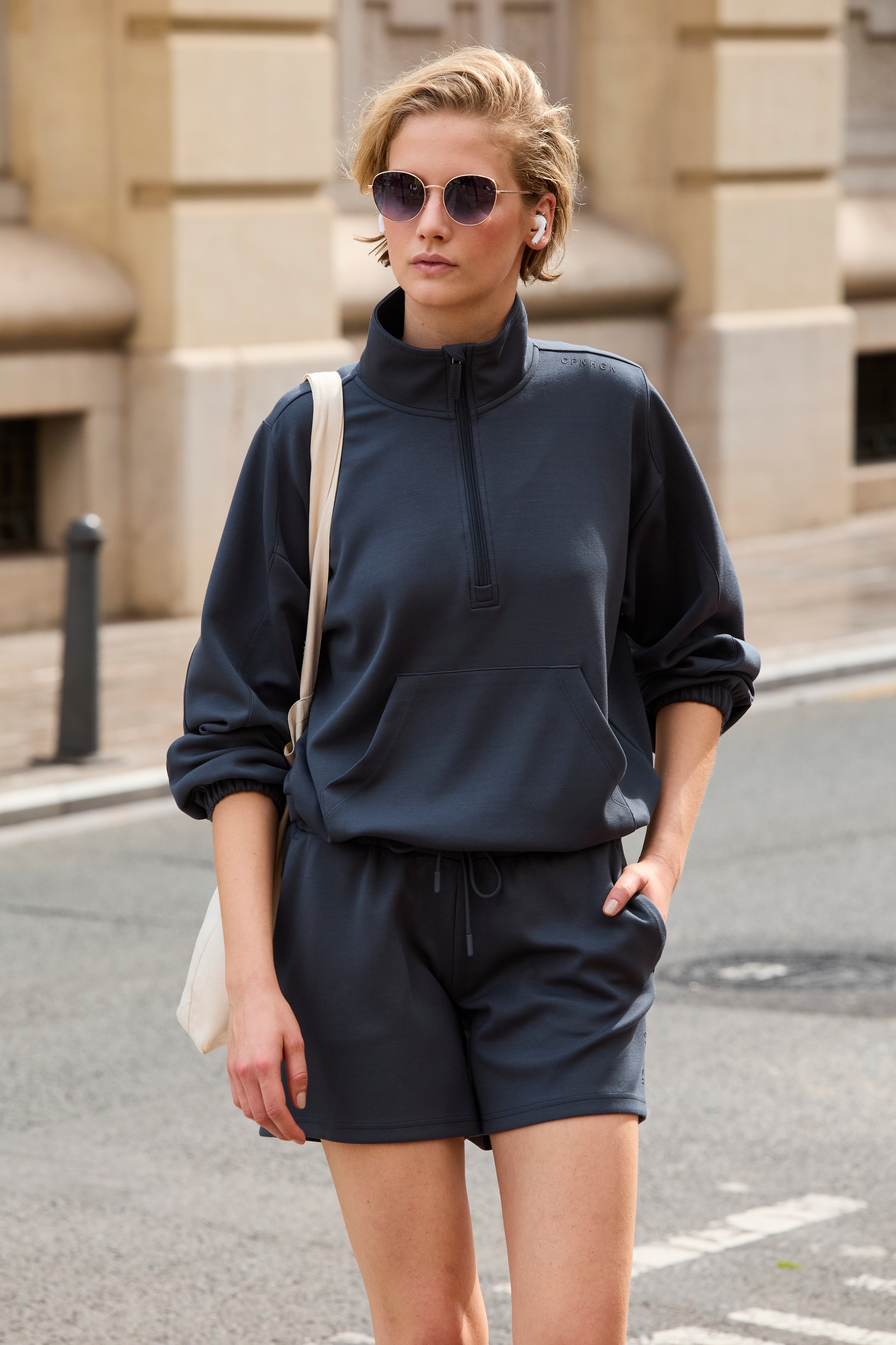 Thumbnail - Copenhagen Studios Sweatshorts aus hochwertigen Material