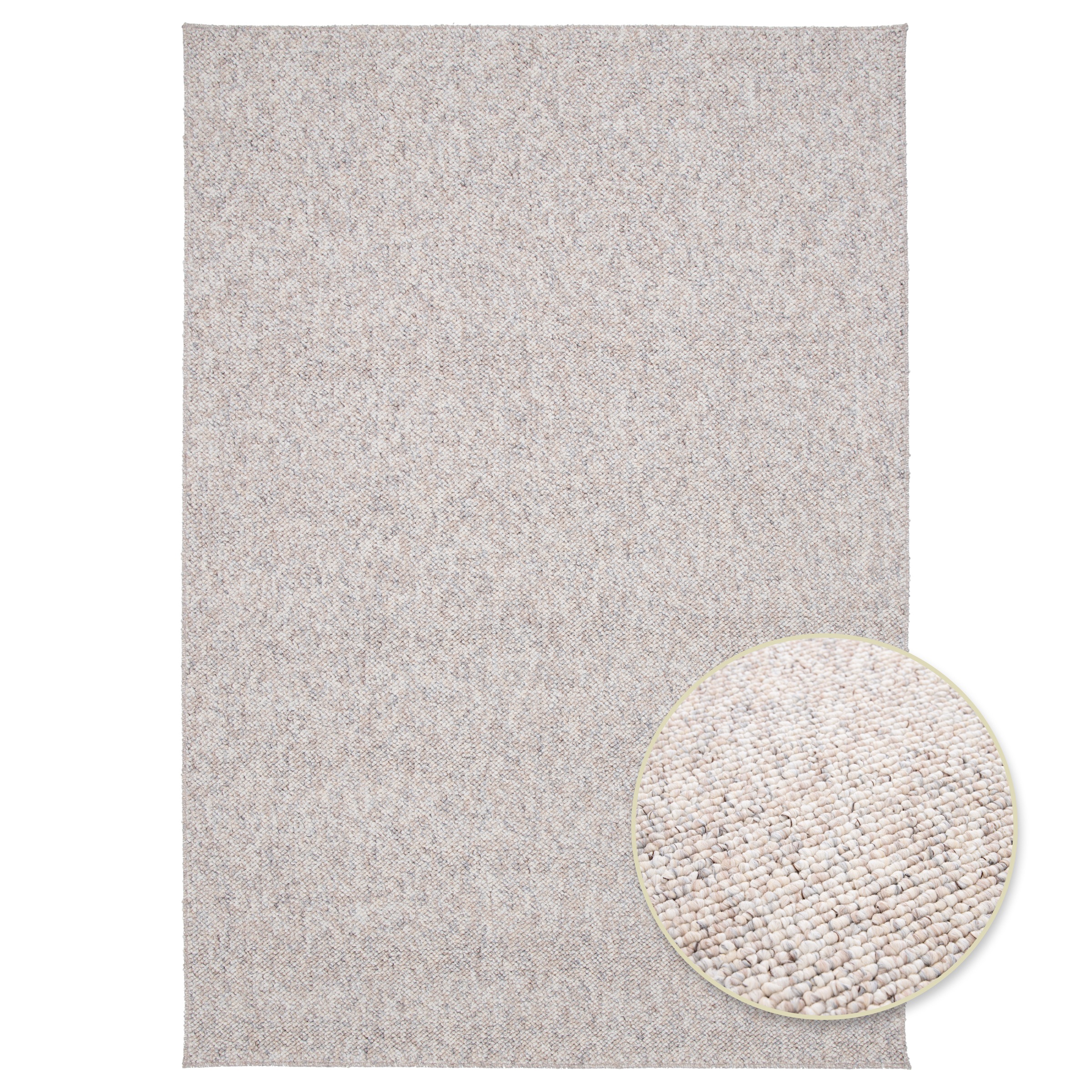 Primaflor-Ideen in Textil Teppich "Teppich LINO, Made in Belgium" rechtecki günstig online kaufen