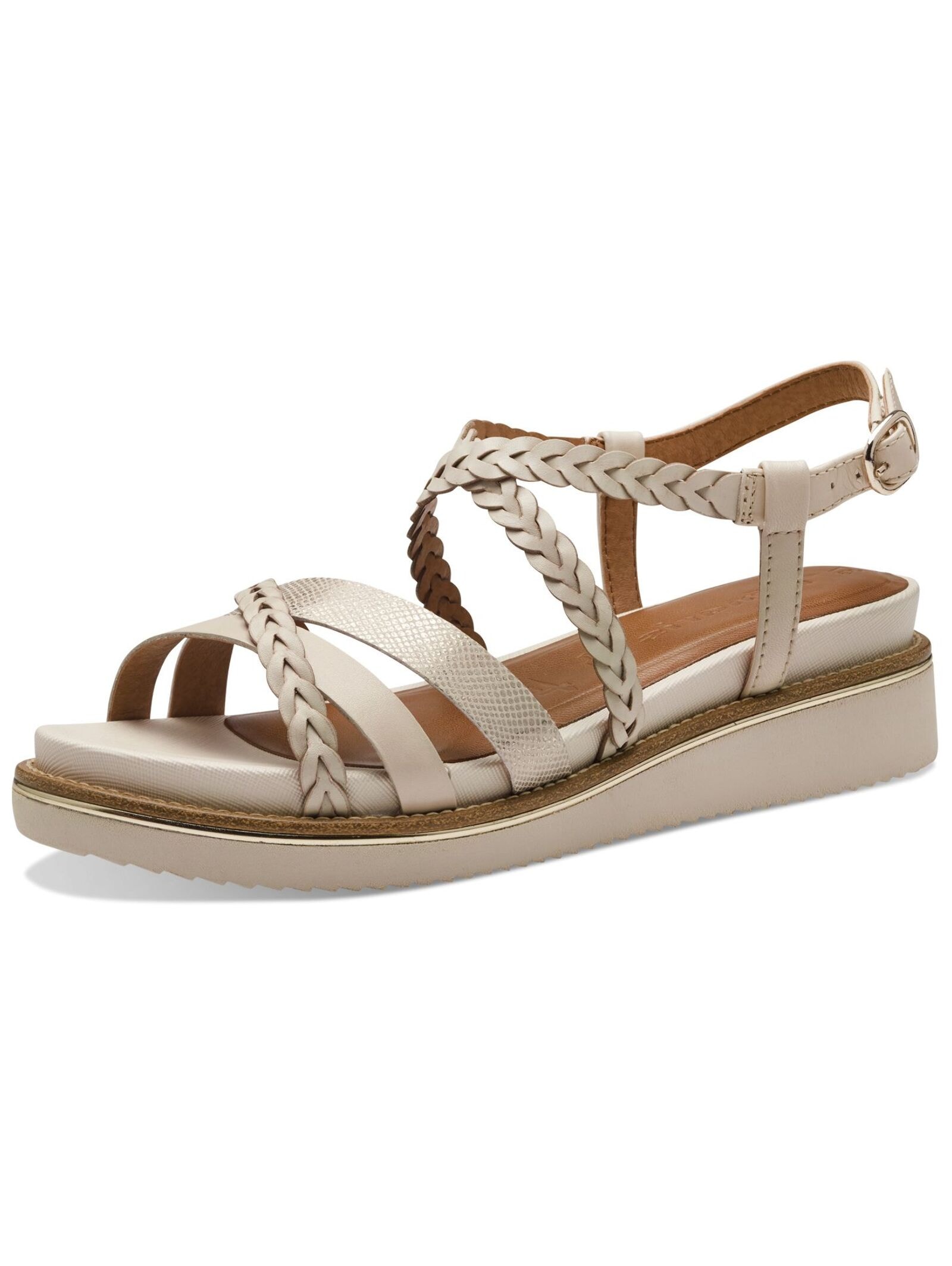 Tamaris Keilsandalette "Tamaris Sandalen Leder/Synthetik" günstig online kaufen
