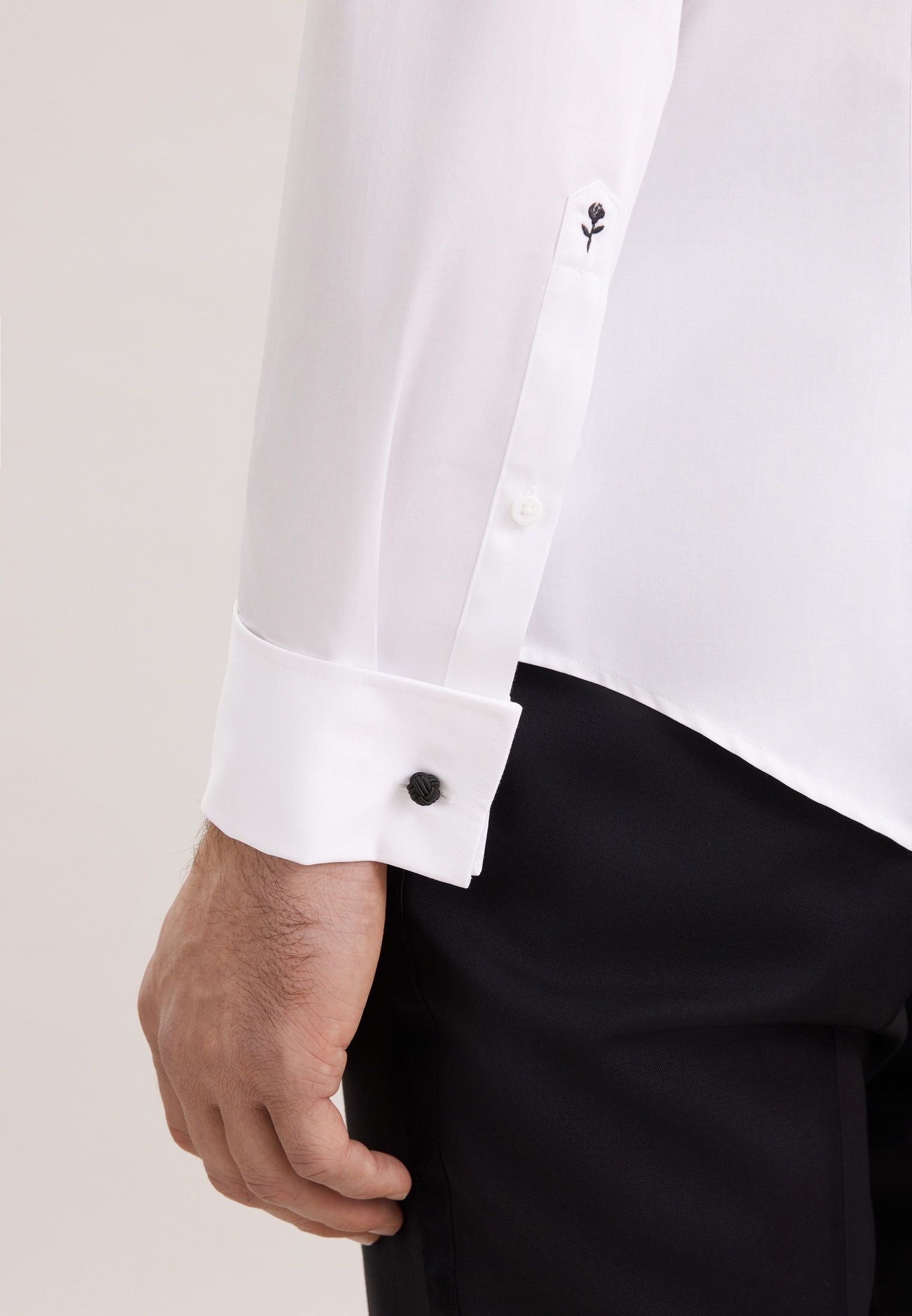 Seidensticker Gala Uni Dress Shirt White XL 3