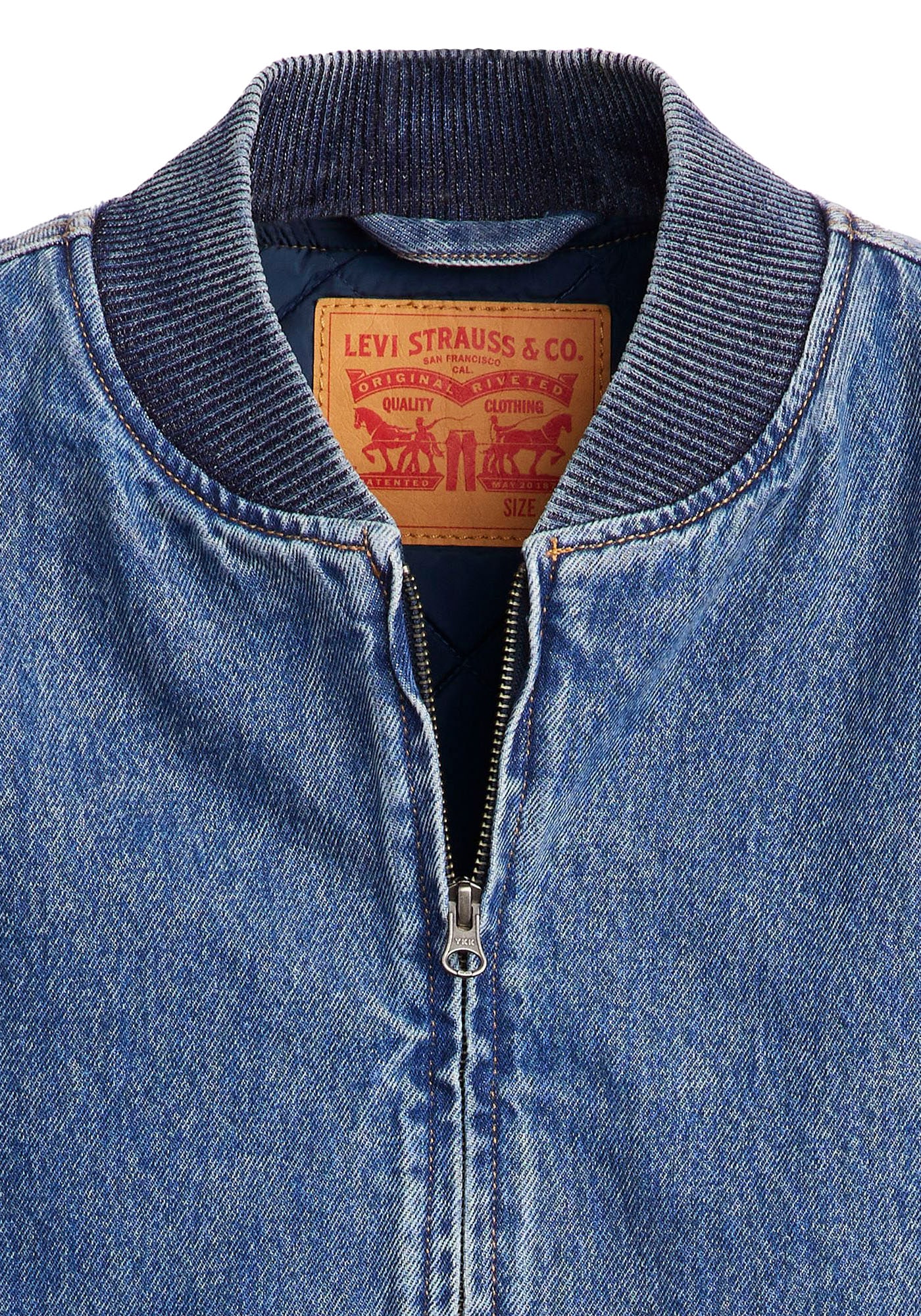 Levi's® Jeansweste »SANSOME«, mit Reißverschluss